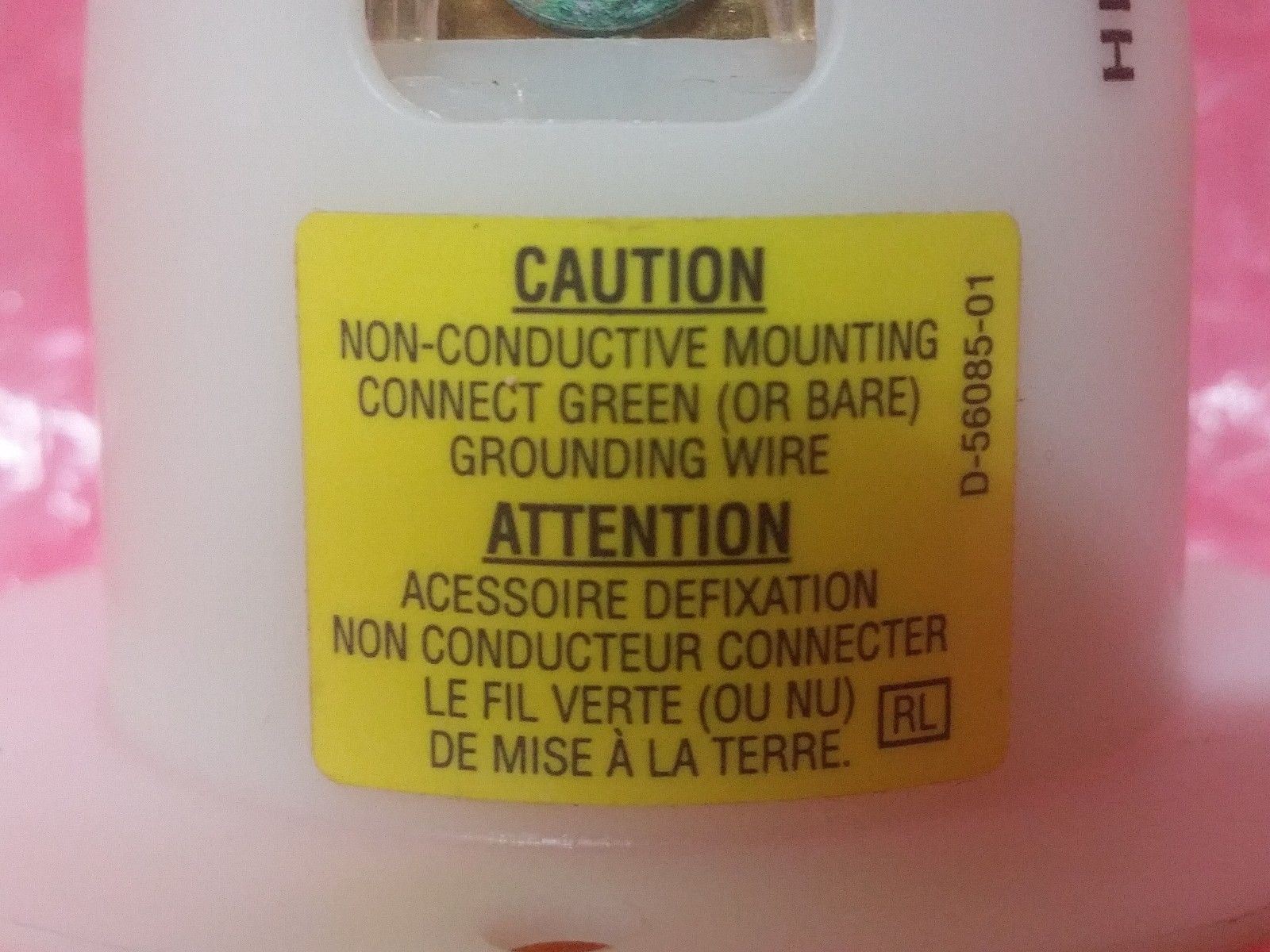 [LOT 3 PCS] Hubbell HBL4585C Flanged Receptacle 15A 250V 2P 3-Wire