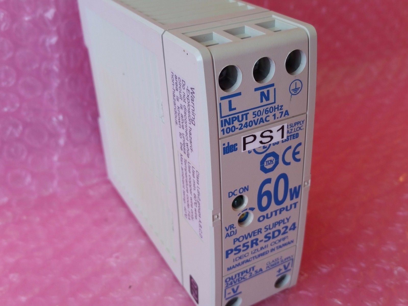 Idec Power Supply Ps5r Sd 24 60 W Output