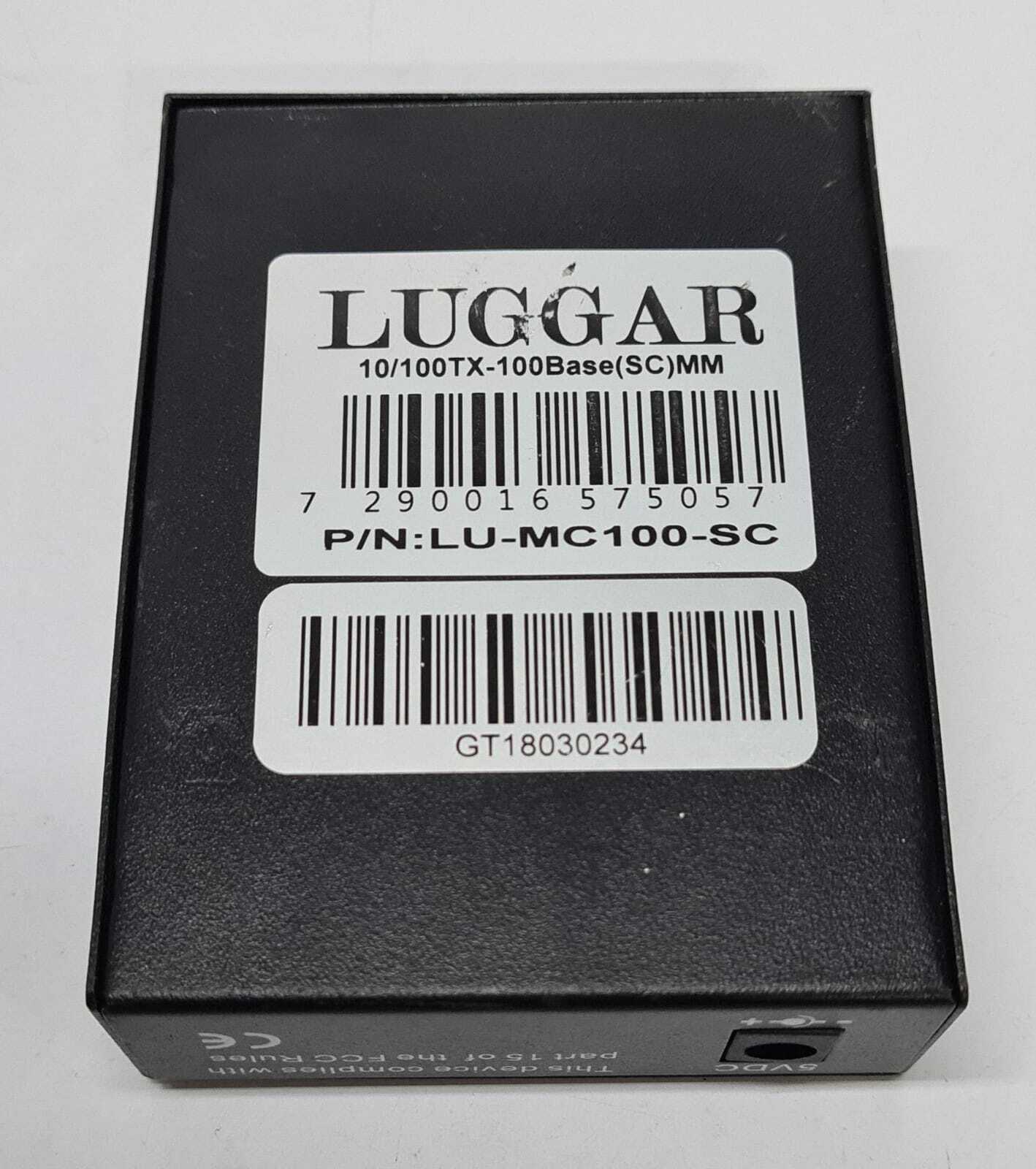 LUGGAR LU- MC100- SC Ethernet Media Converter
