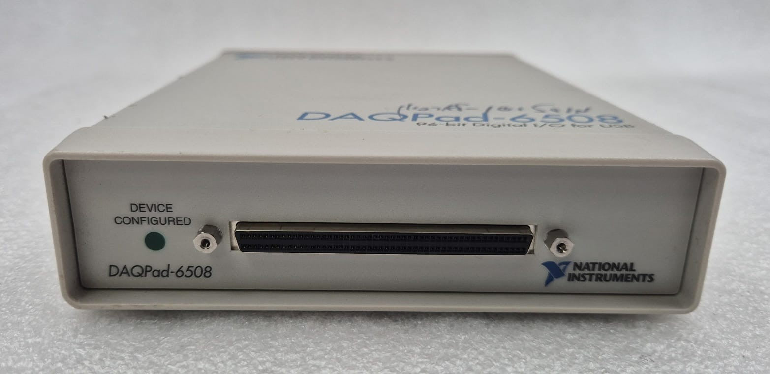 NATIONAL INSTRUMENTS DAQPad-6508 96-bit Digital I/O for USB PLC Module