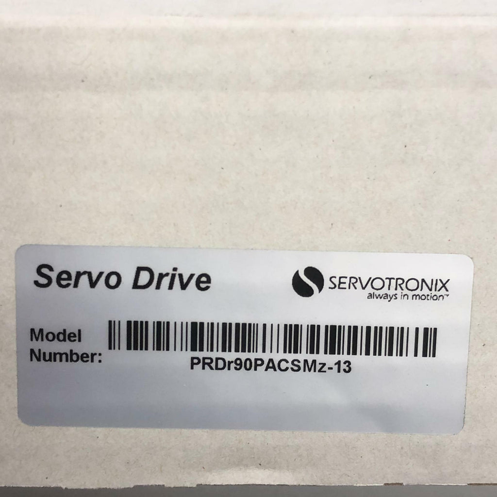 Servotronix CDHD Power PRDr90PACSMz 13 Rev B1