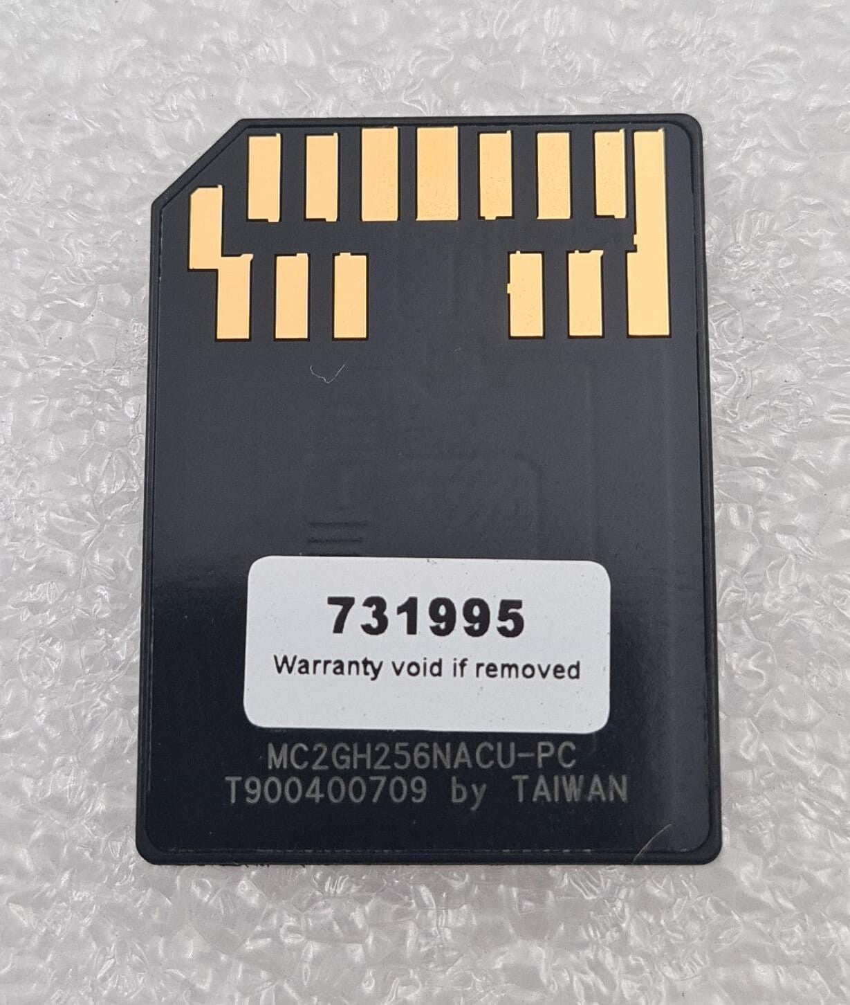 SUNRISE TELECOM SOFTWARE SA956 Media Adapter MMC to PCMCIA W/ SA729 256MB SD