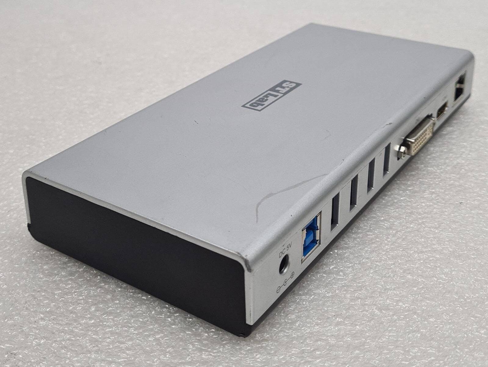 STLAB U-910 Laptop Docking Station USB 3.0 HDMI DVI LAN SD Card Reader Audio