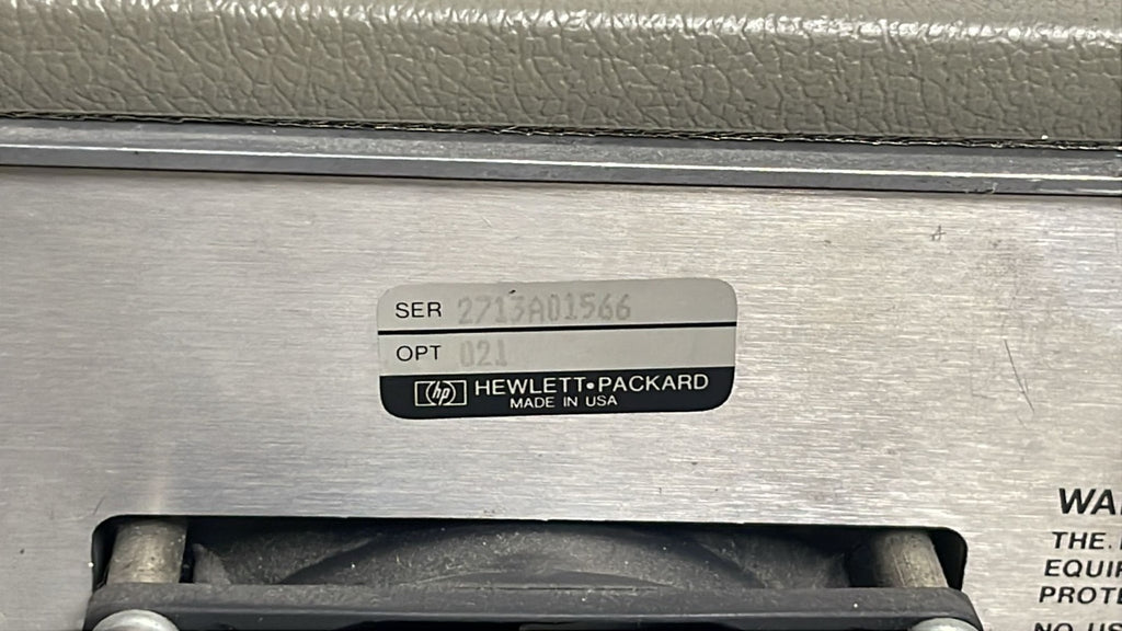 HP 8590A Spectrum Analyzer 10kHz - 1.5GHz
