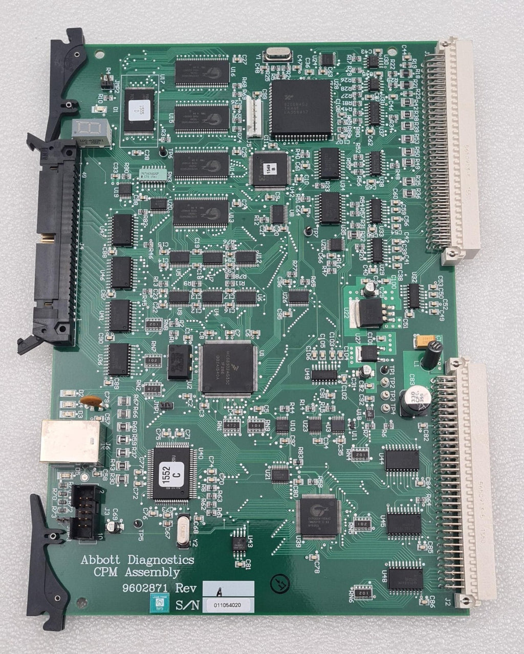 ABBOTT Diagnostics CELL-DYN SYSTEM CPM Assembly 9602871 Rev A Board