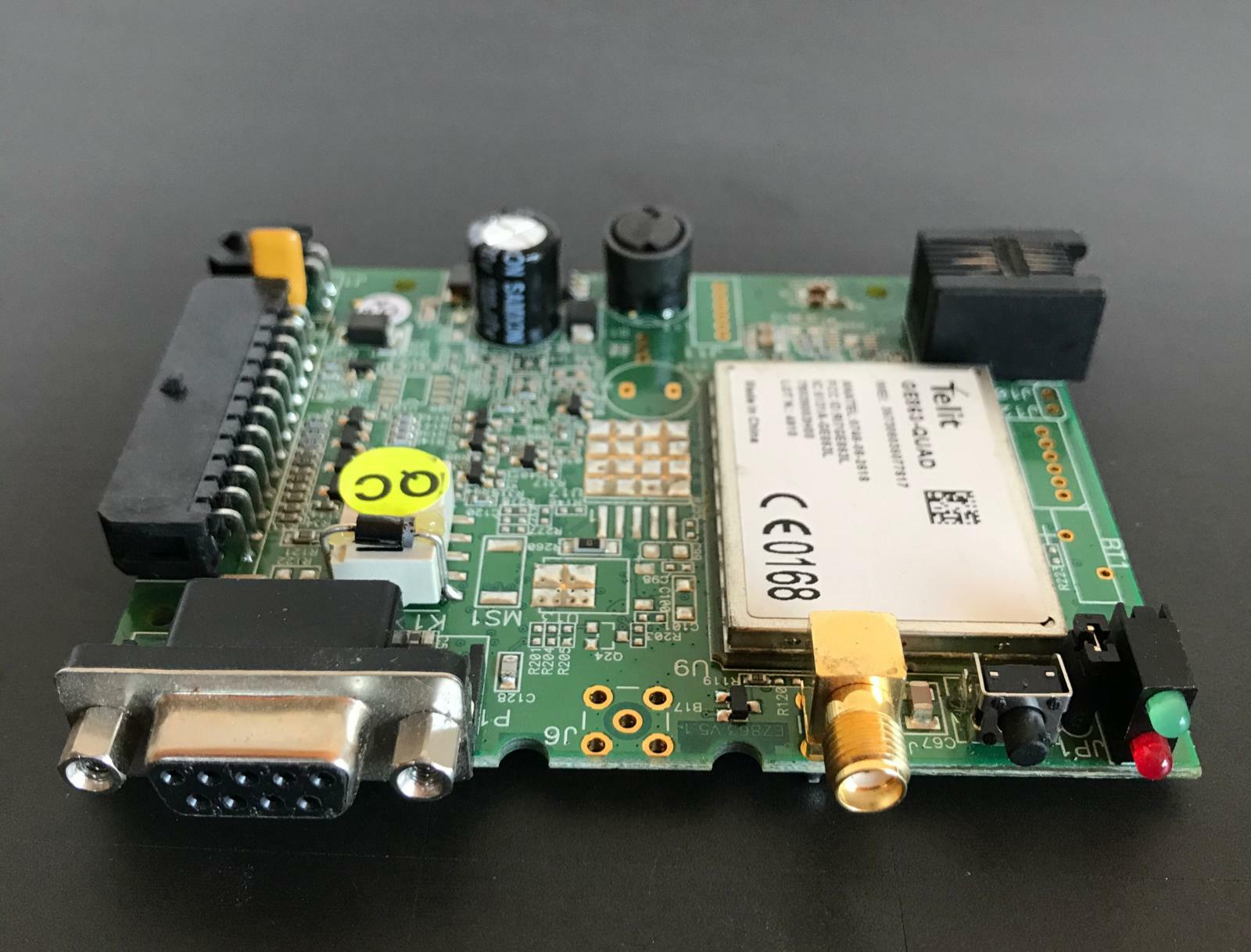 Multi-Chip Module MCM Telit GE863-Quad Board RF GPS Wireless VGA