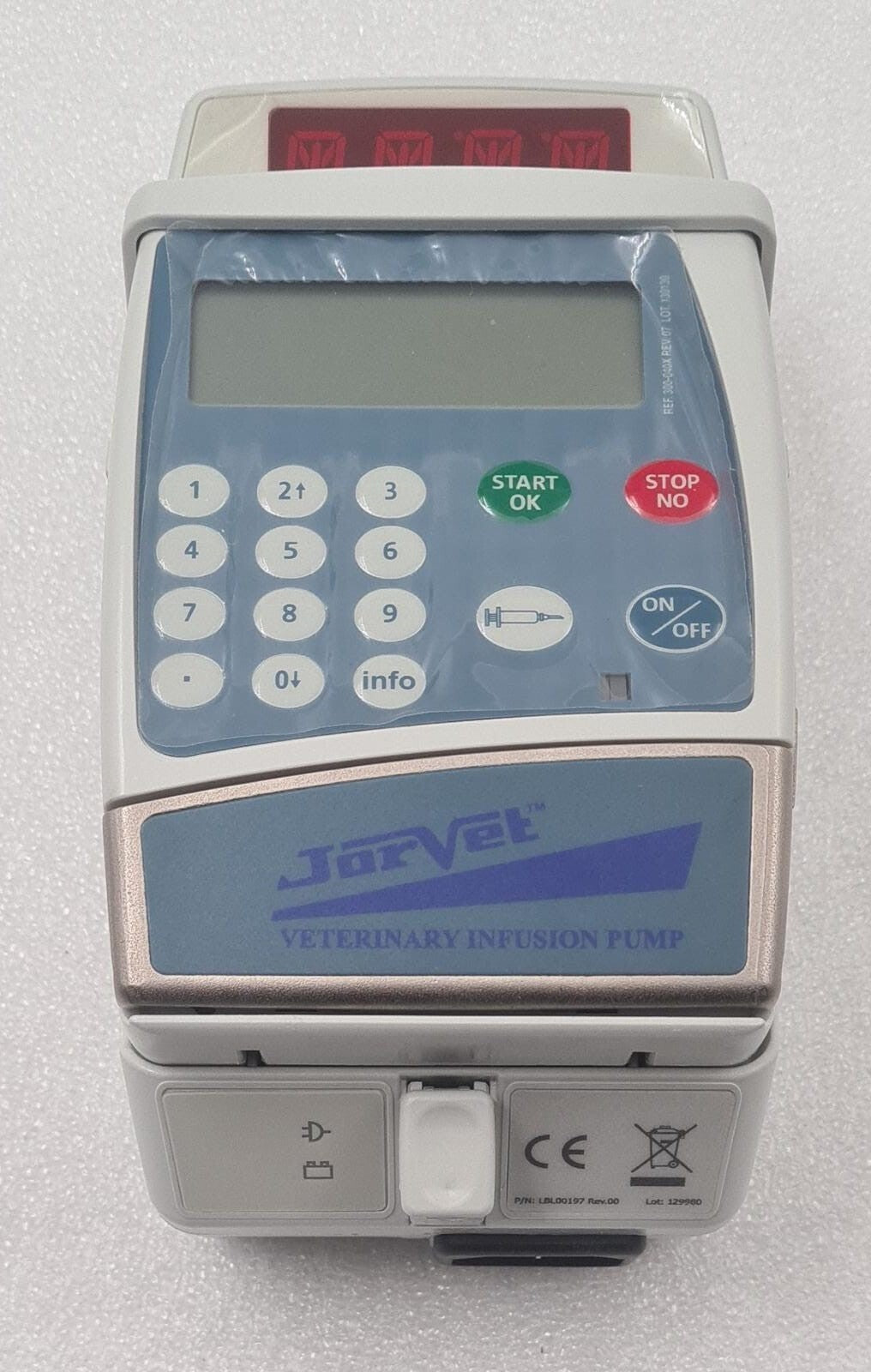 *NEW* Jorvet Veterinary CME Caesarea BD 100-186X Infusion PUMP W/ CHARGER