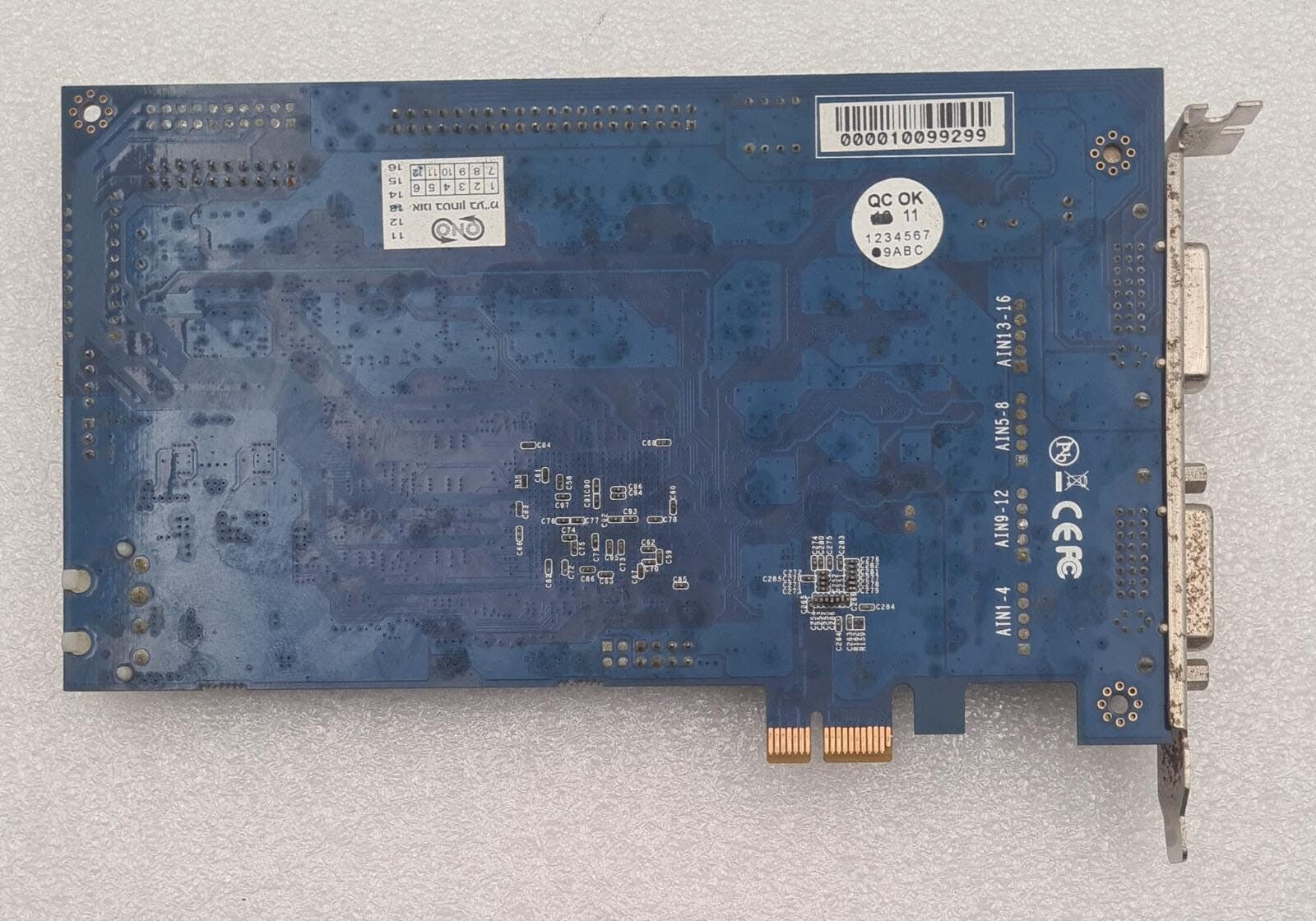 GeoVision GV1120/1240/1480AS V4.20 GV1240A-16 16Ch DVR CCTV Capture Card PCB