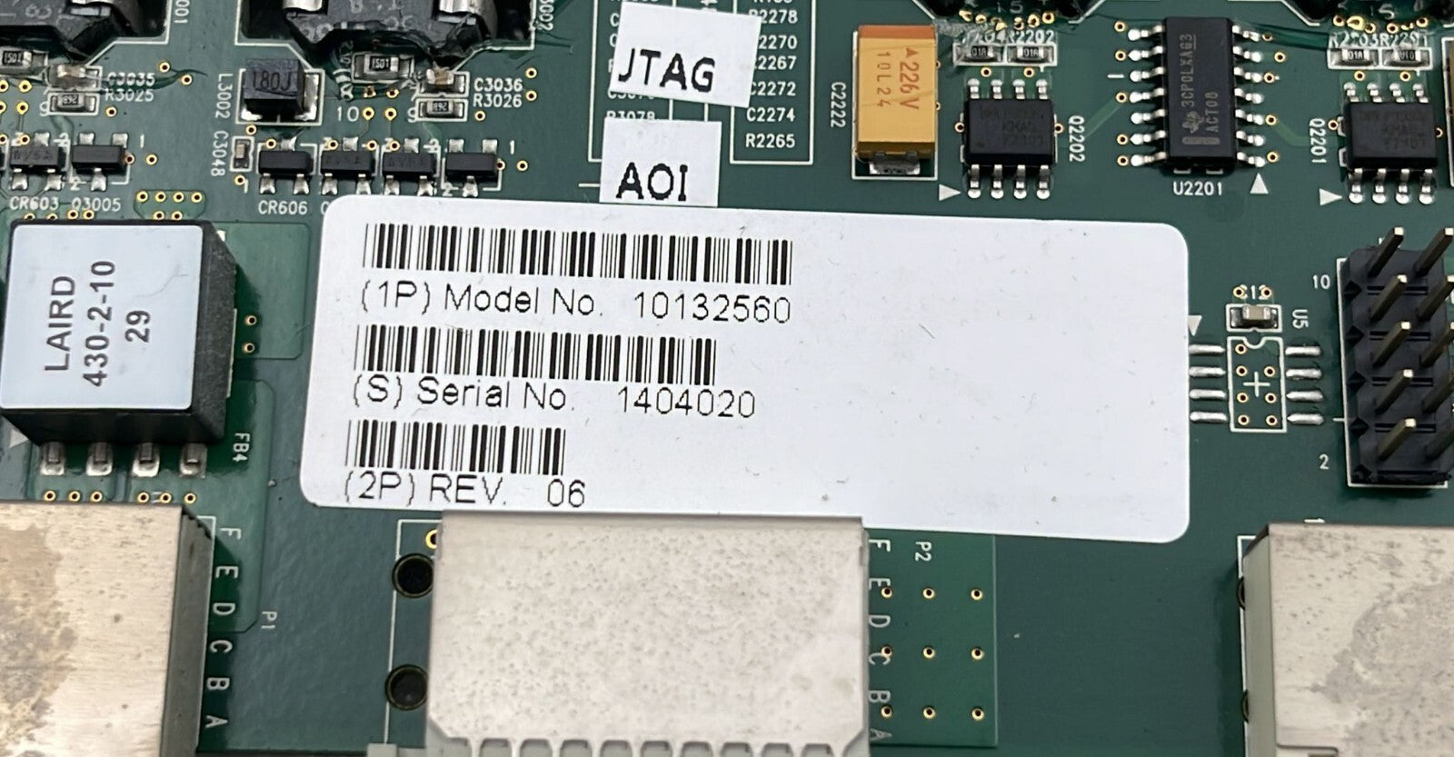 Siemens Acuson X300 Ultrasound X300 TR Board 10132560 Rev 01