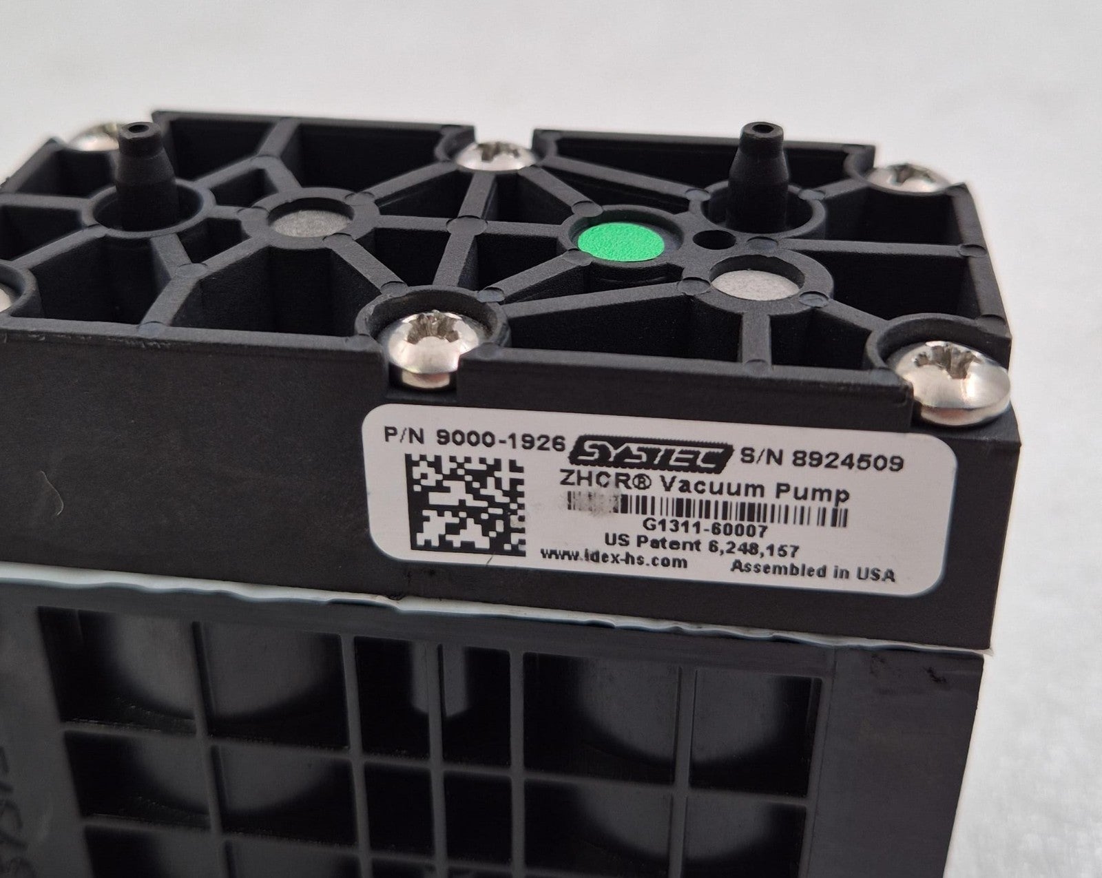 SYSTEC 9000-1926 ZHCR G1311-60007 Vacuum Pump w/ Minebea 5412-0008 Stepper Motor