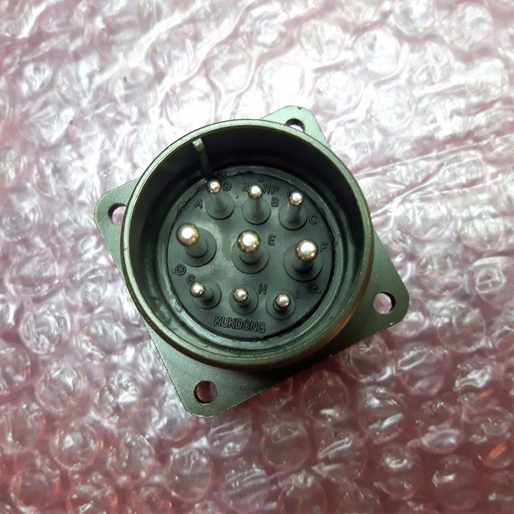 KUKDONG MS3102A 24-11PW Mil Spec 9 Pin Panel Mount Connector