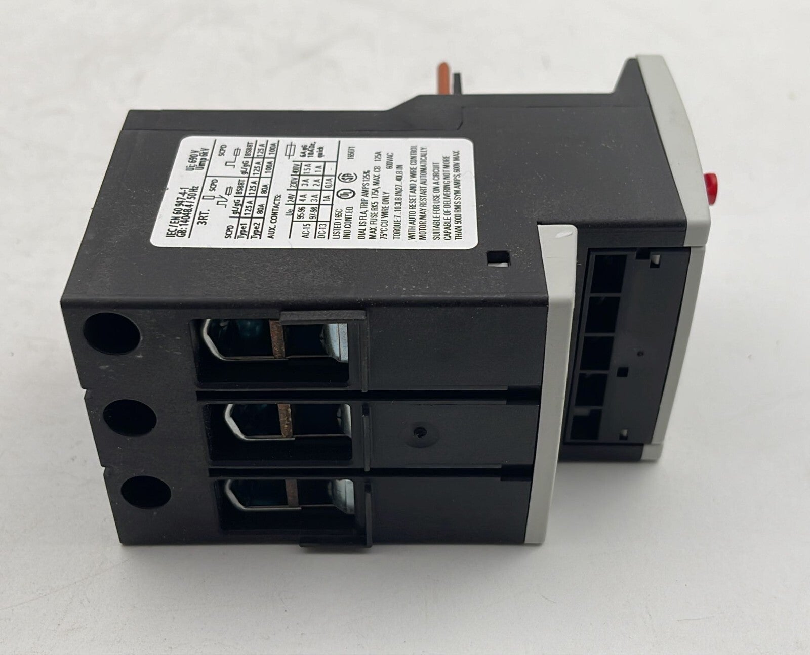 [LOT OF 2] NEW** Siemens 3RU1136-4GB0 Overload relay 46-45A