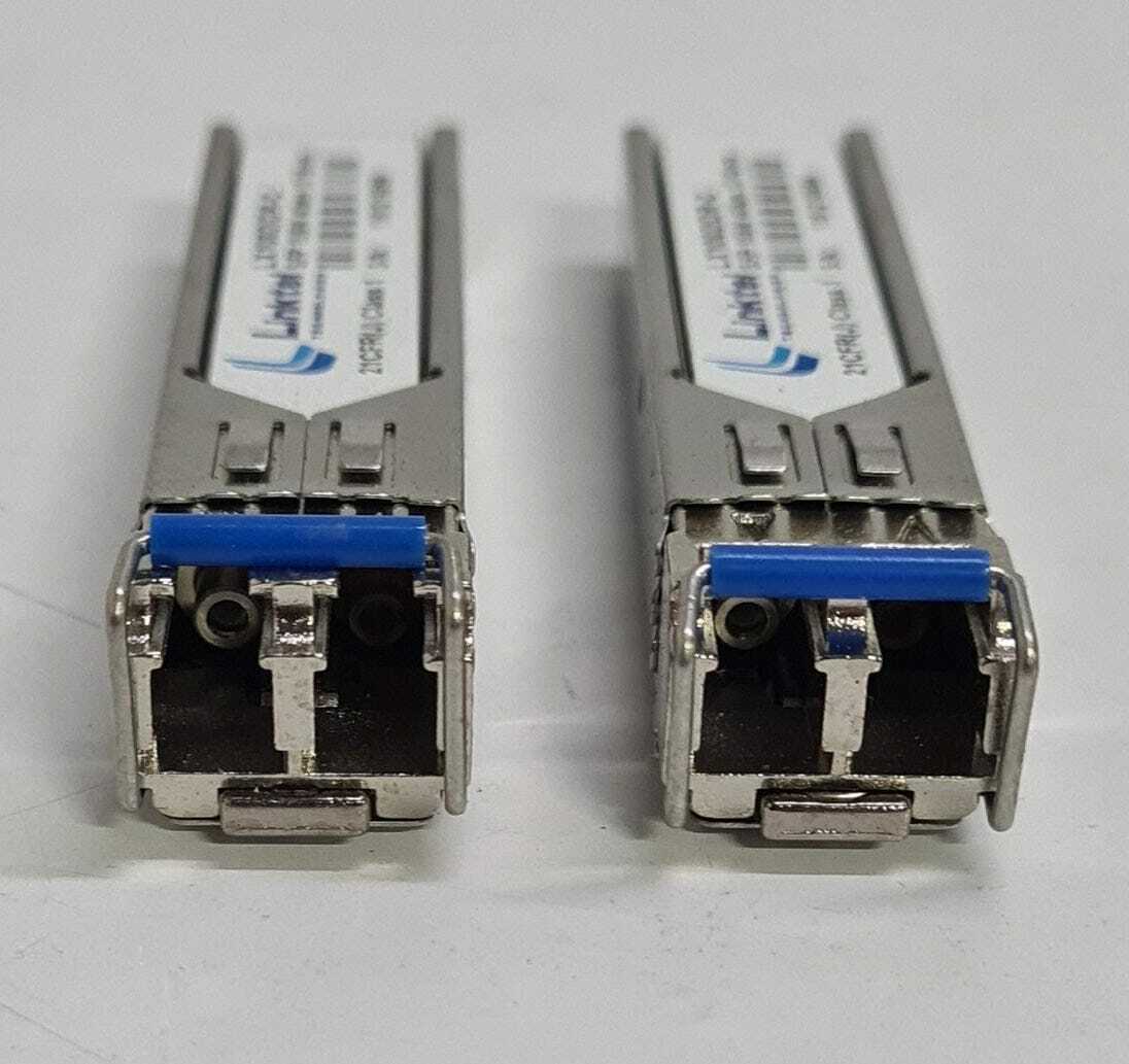 [LOT OF 2] Linktel Transceiver LX1002IDR-C SFP 155M 40km 1310nm