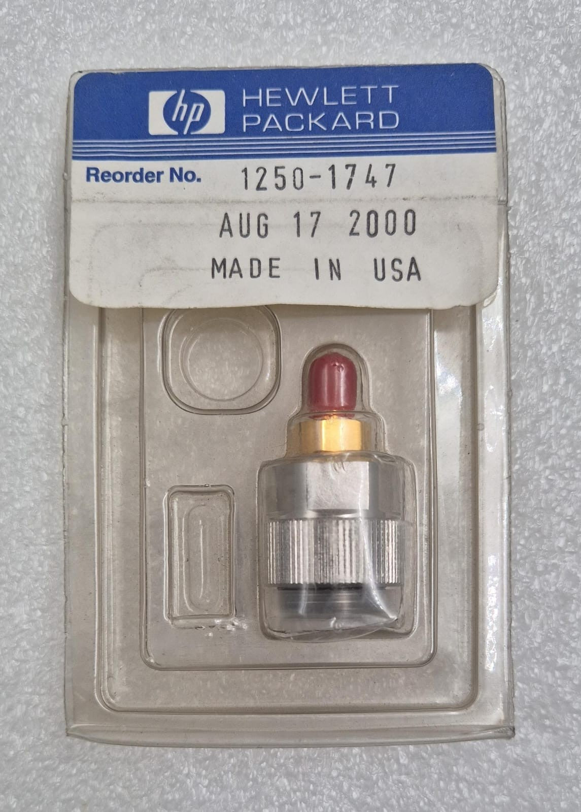 HP Agilent 1250-1747 APC-7 To 3.5 mm Female Precision Grade Calibration Adapter