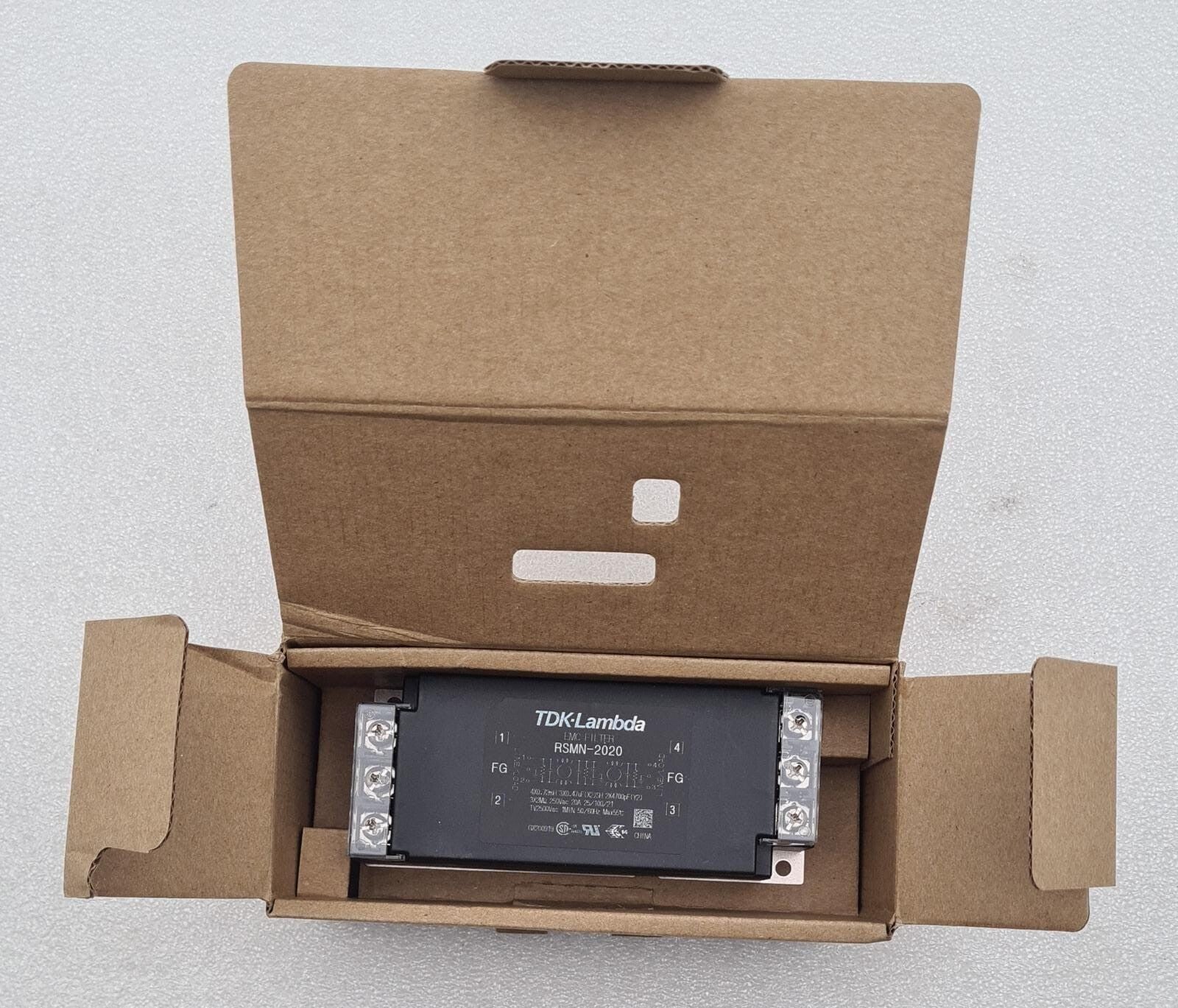 *NEW* TDK-Lambda EMC FILTER RSMN-2020 250VAC 20A TV2500VAC
