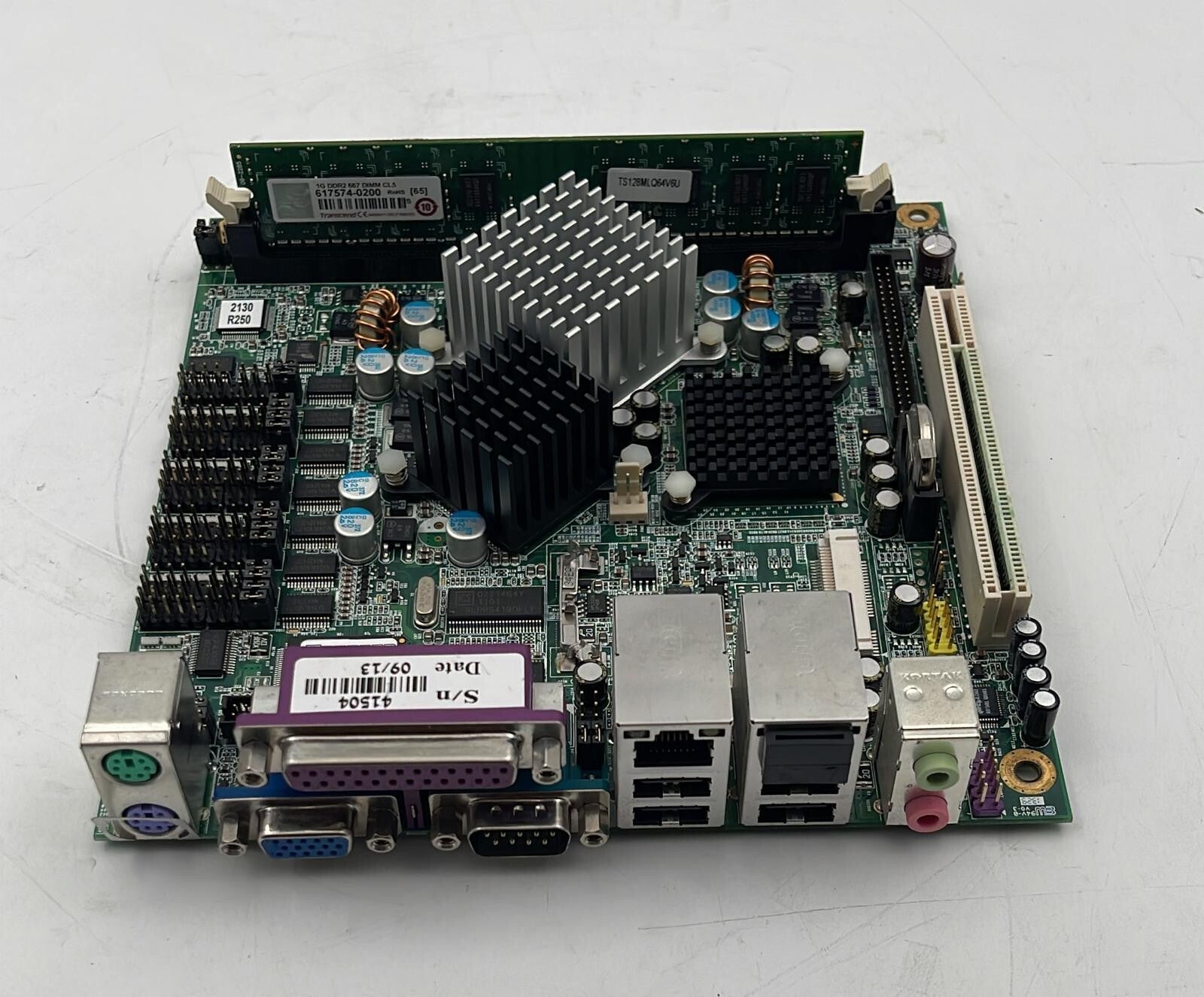 KEMX2130 industrial control motherboard 0W0KEMX21300B200 W/Memory 1G 617574-0200