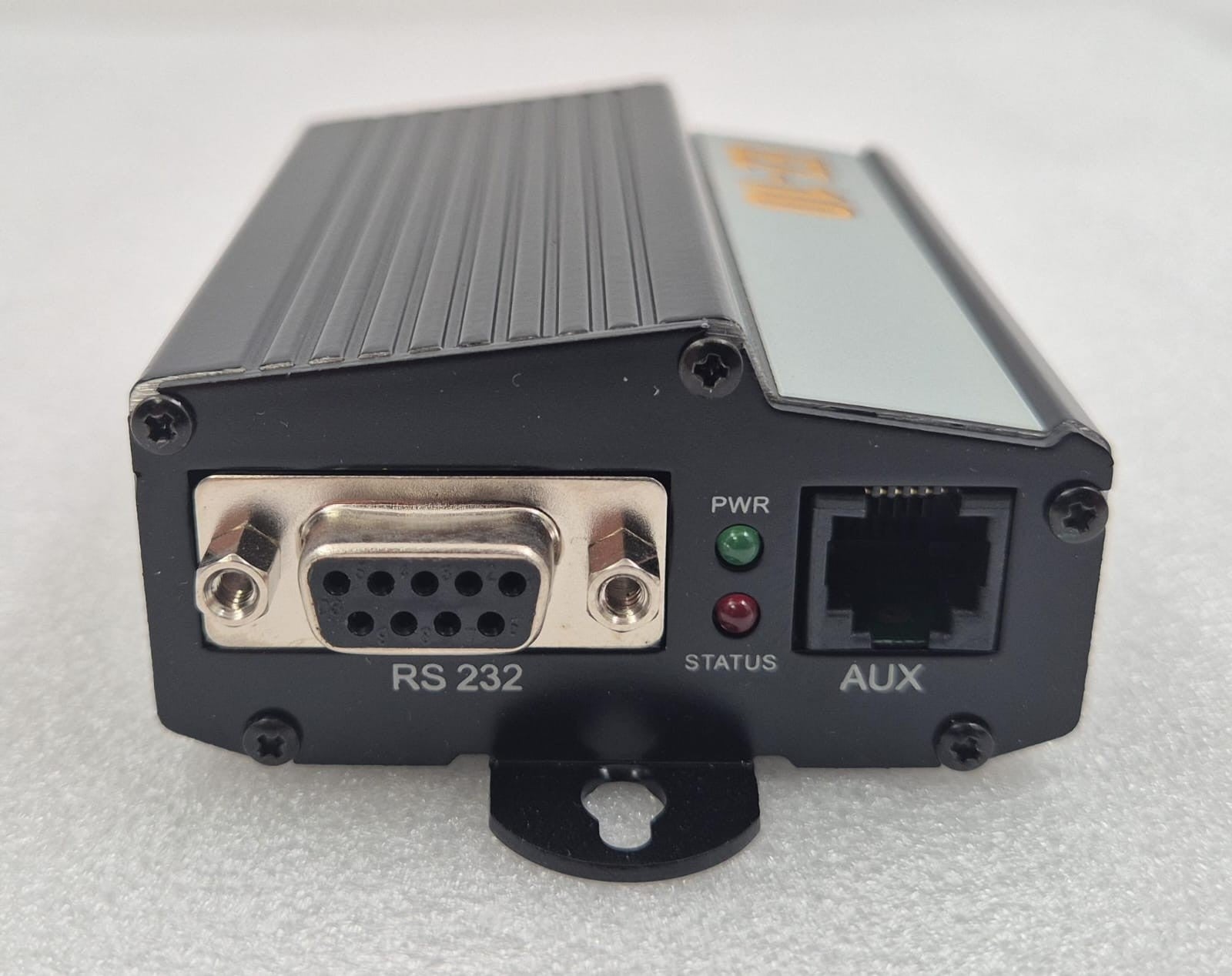 GateTel EZ-10 RS-232 and Ethernet ports close-up