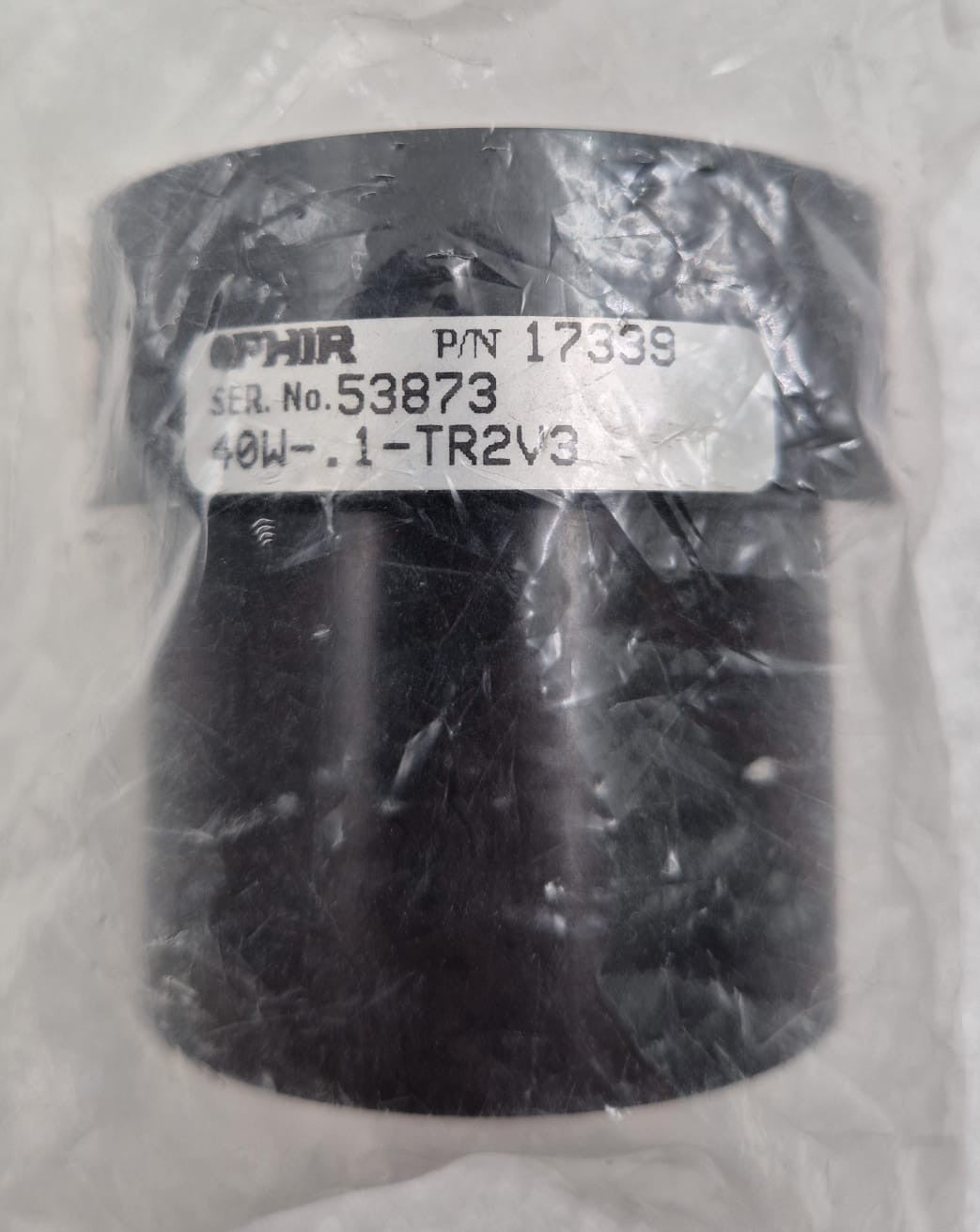 OPHIR 17339 40W-.1-TR2V3 Sensor **AS-IS**