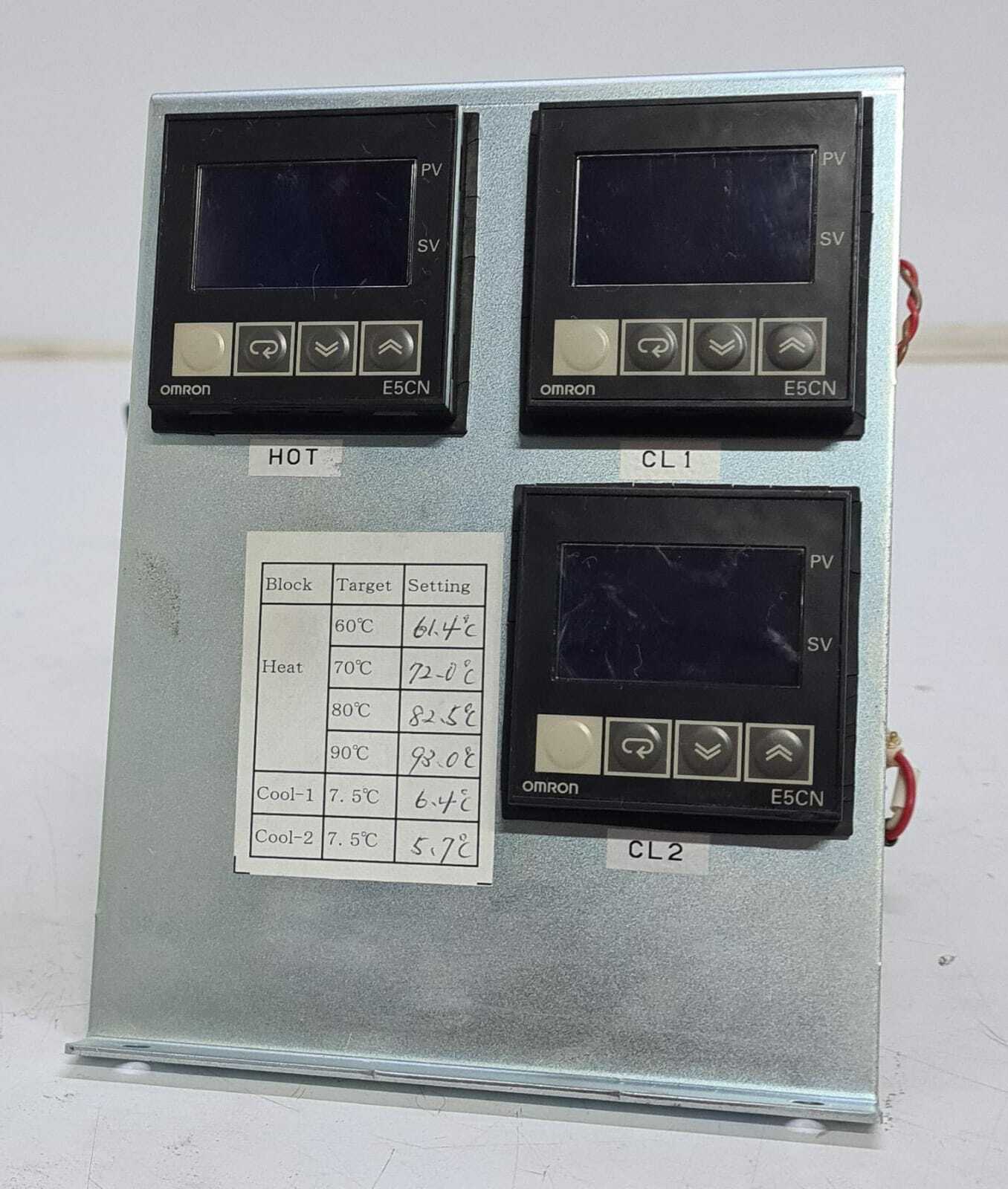 [LOT 3] Omron Temperature Control E5CN-Q2TC Thermostat for Roche MagNA Pure LC