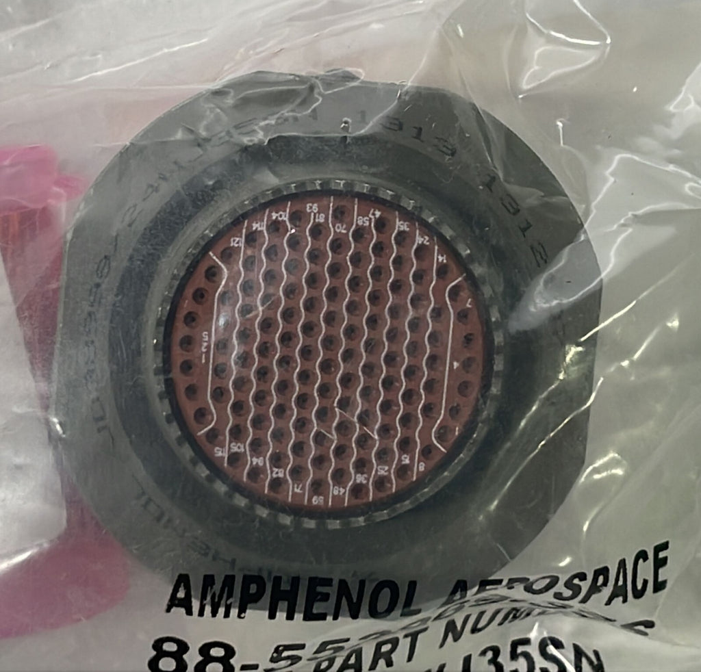 [LOT OF 6] NEW SEALED- AMPHENOLD38999/24WJ35SN Circular MIL Spec Connector