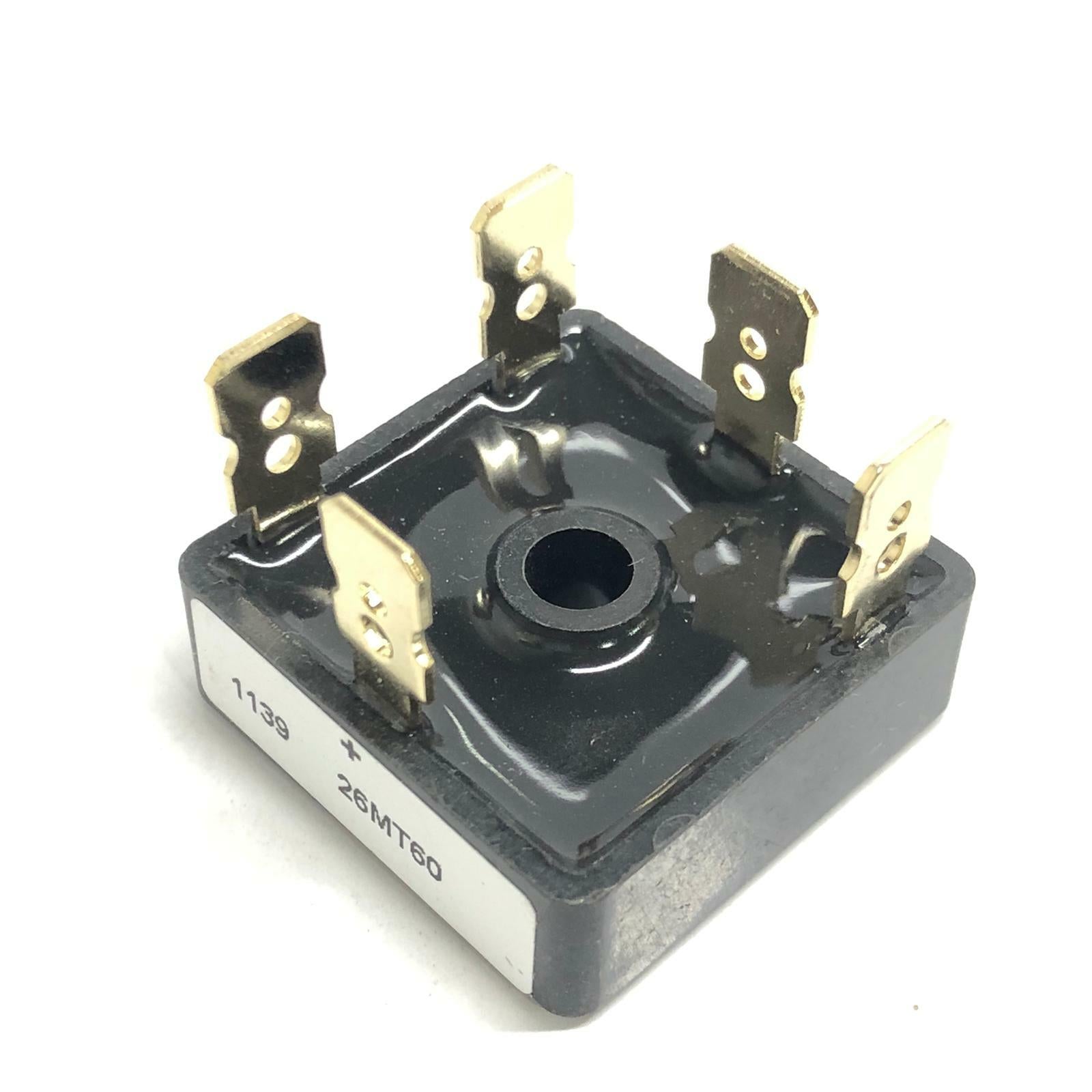 [20 Pcs] Vishay VS-26MT60, 3-phase Bridge Rectifier, 25A 600V, 5-Pin D 63