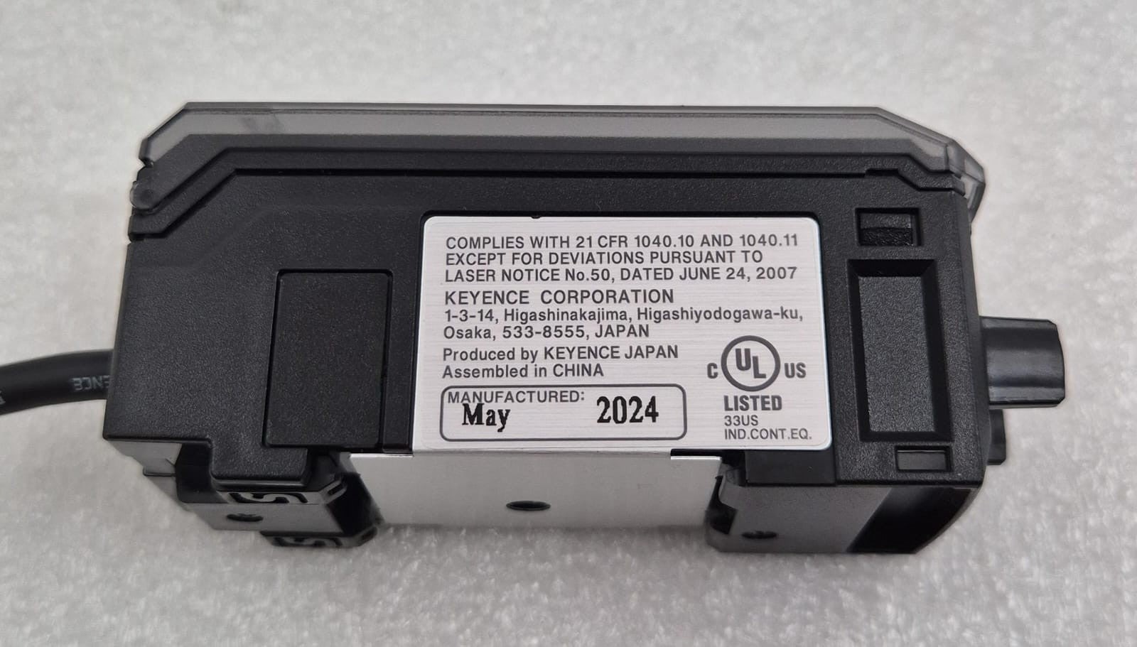 KEYENCE IG Intelligent-G LASER SENSOR IG-1000 TRANSMITTER **NEW**