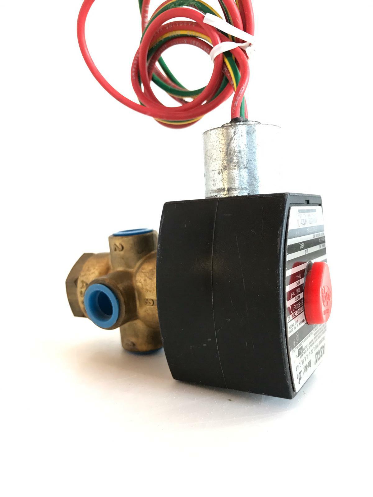 ASCO EF8320G184 EF8003G1 SOLENOID VALVE 1/4" PIPE 11.6W W/ MP-C-089 238714-004D