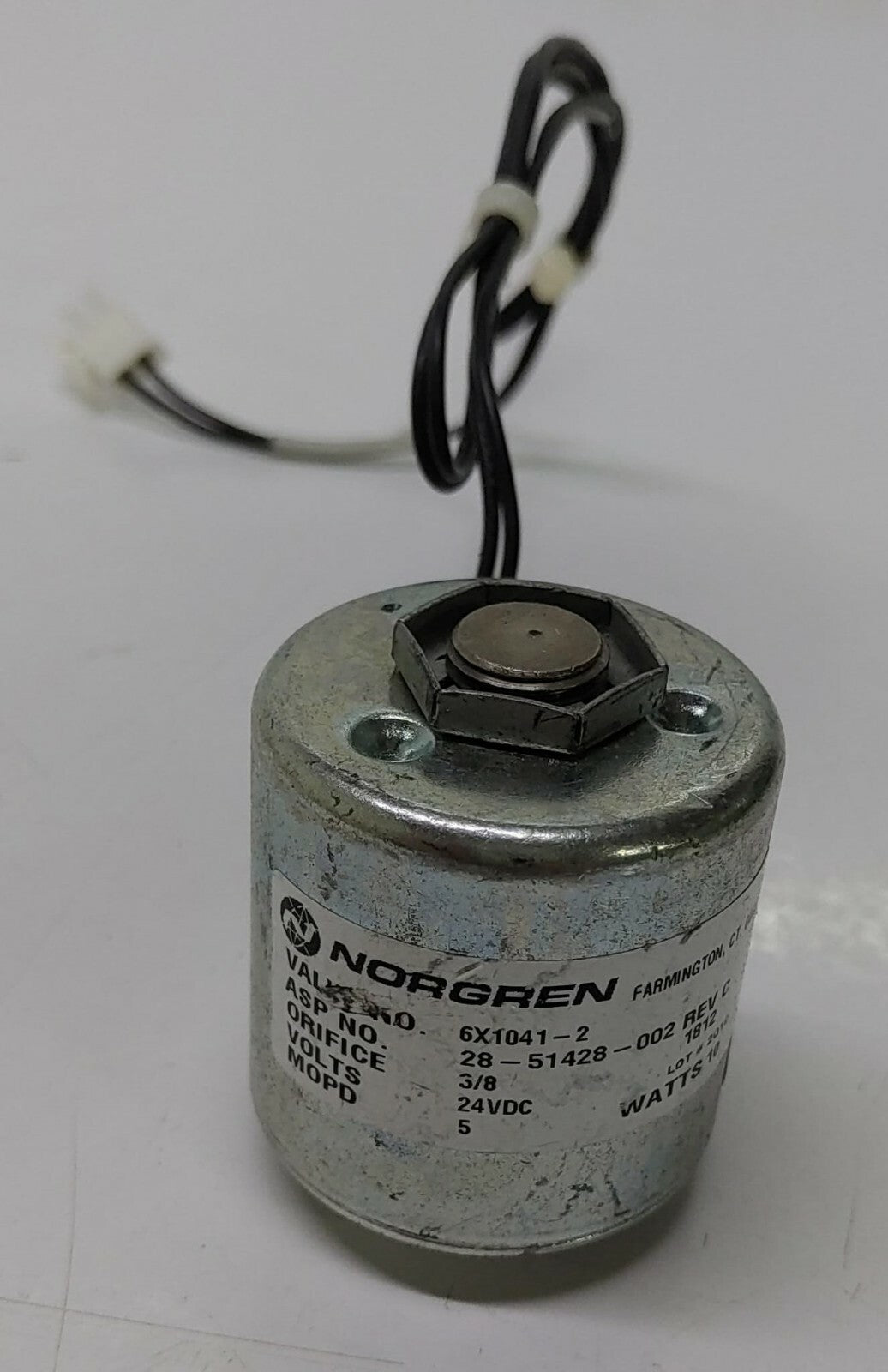 NORGREN solenoid valve 28-51428-002 6X1041-2