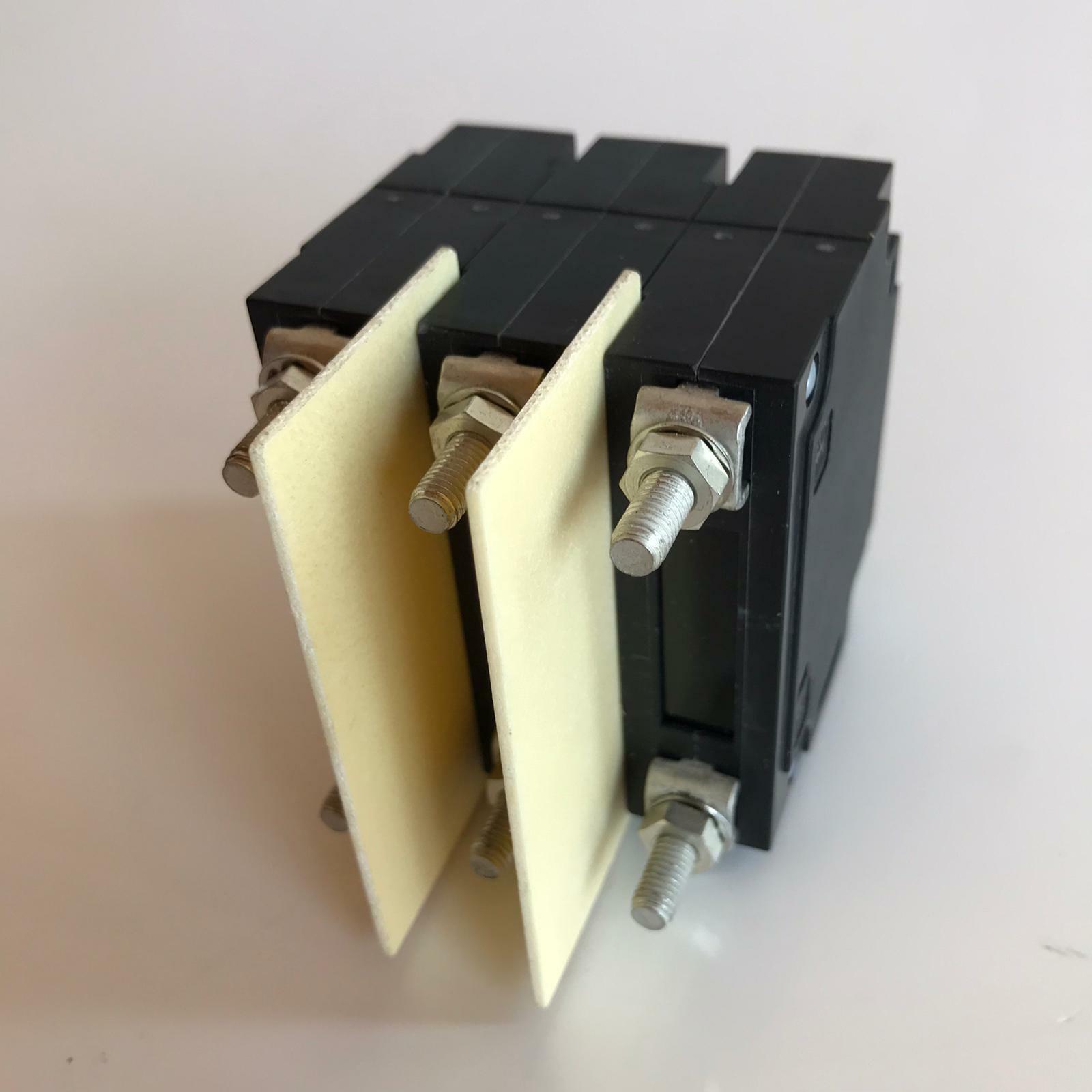 1X HEINEMANN AM3R-A8-LC-07-K-A 15A 250V 50/60Hz 20KvA CIRCUIT BREAKER