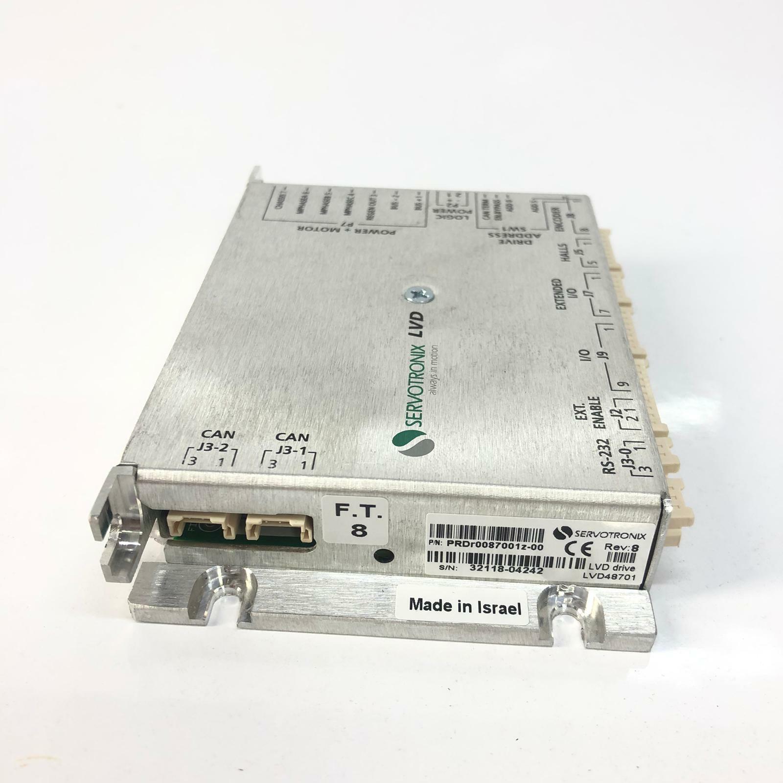 Servotronix Kollmorgen LVD Drive LVD48701 PRDr0087001z-00 Rev 8