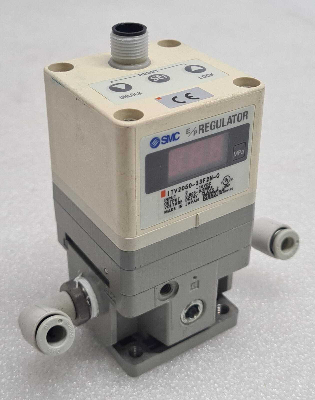 SMC E/P Regulator Electro Pneumatic ITV2050-33F2N-Q 0~10VDC 0.005~0.9MPa DC24V