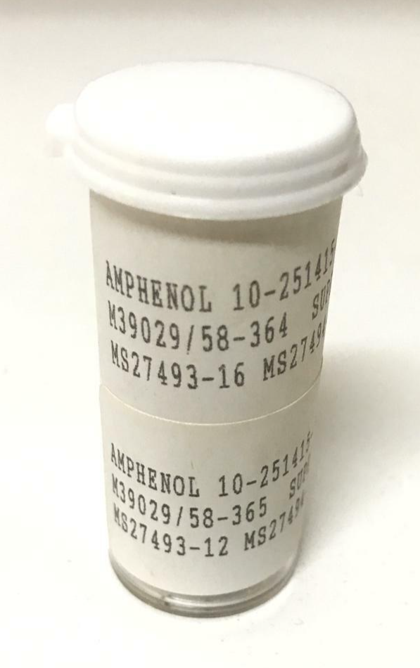 Amphenol Aerospace Circular Connector with Crimp Pins Ins Ex MS90376-28R