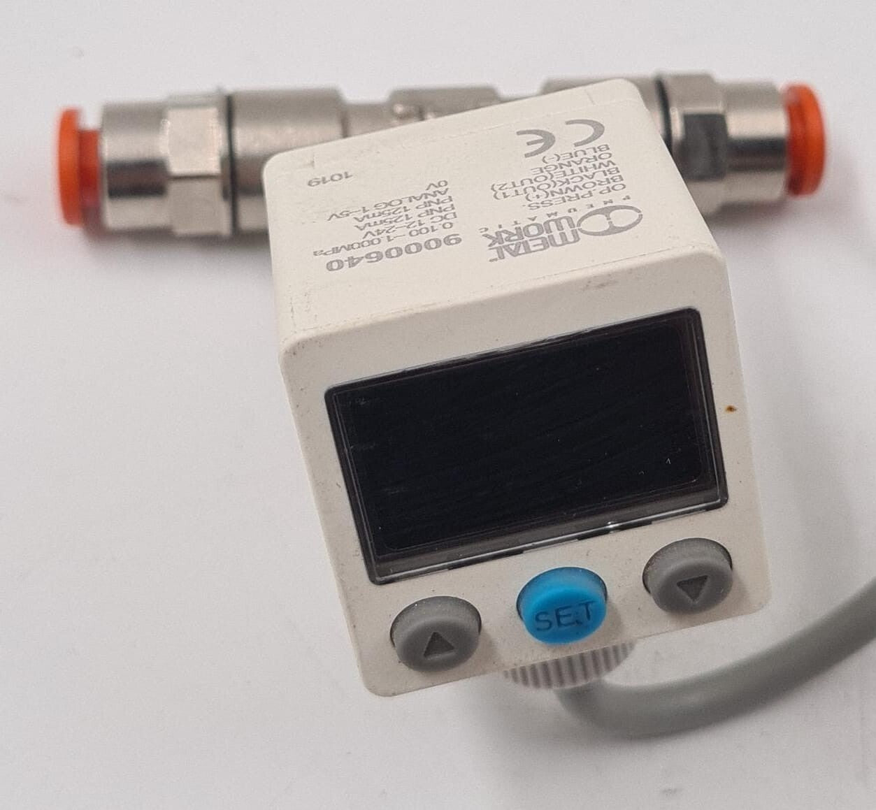 METAL WORK PNEUMATIC 9000640 DIGITAL PRESSURE SWITCH 0.100-1.000MPa 12-24V