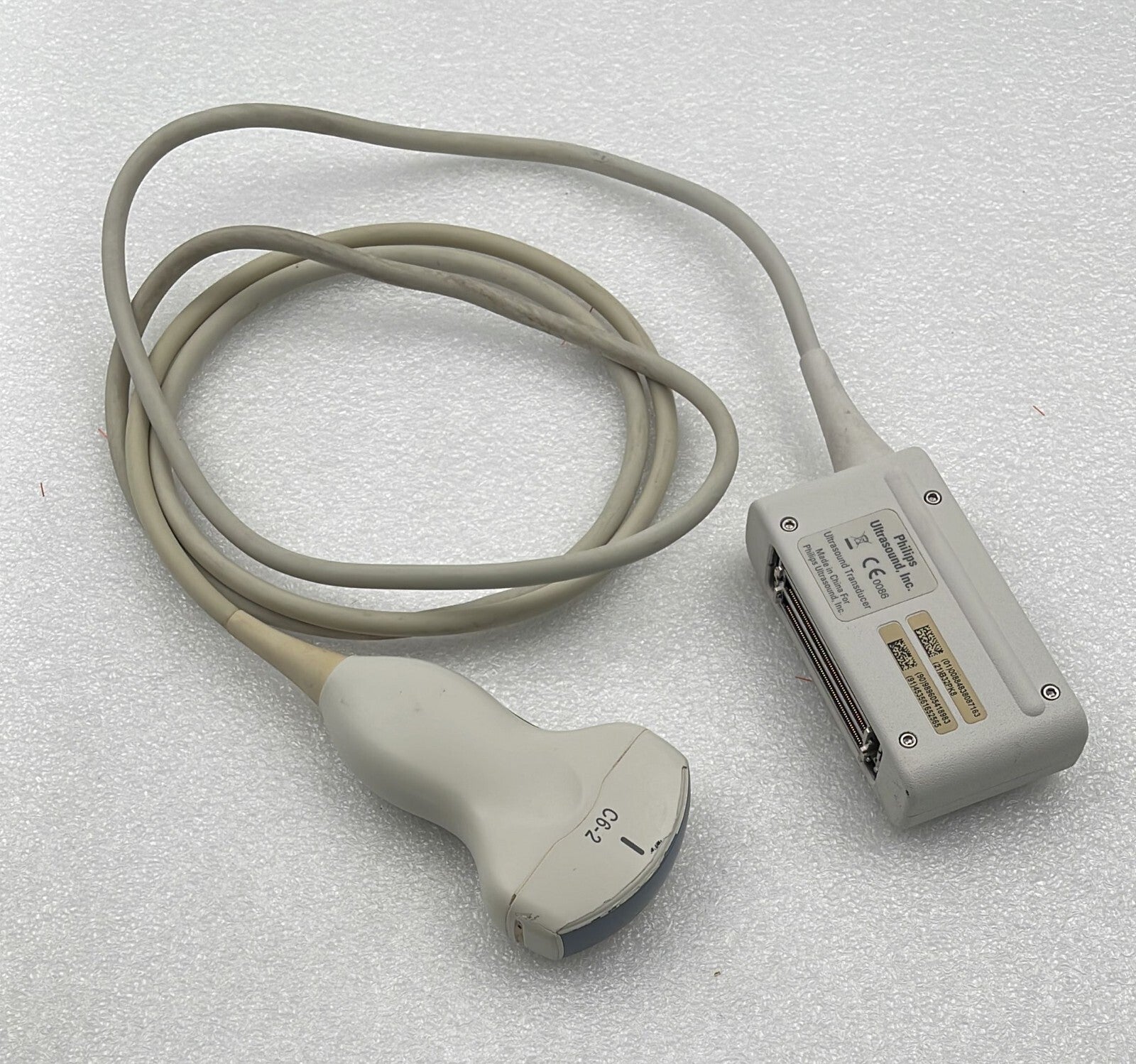 Philips C6-2 453561652565 989605418983 ULTRASOUND Transducer Probe **AS-IS**