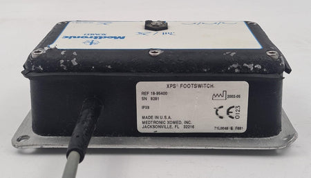 Medtronic XOMED XPS footswitch 18-95400 dual pedal control for Model 2000 medical system