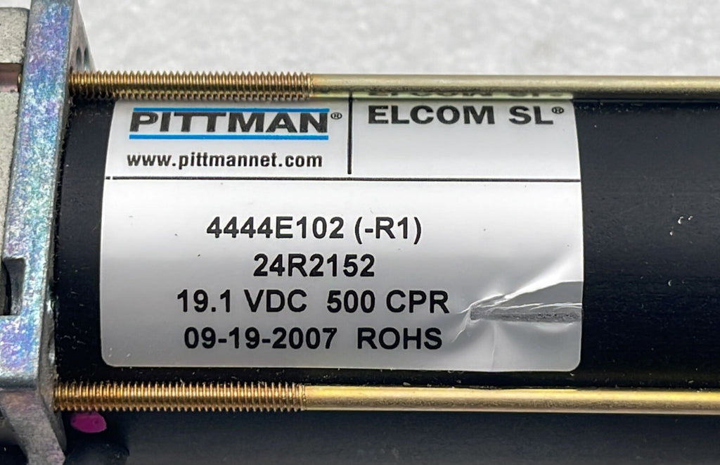 Pittman Elcom SL 4444E102 Motor 24R2152 19.1 VDC 500 CPR