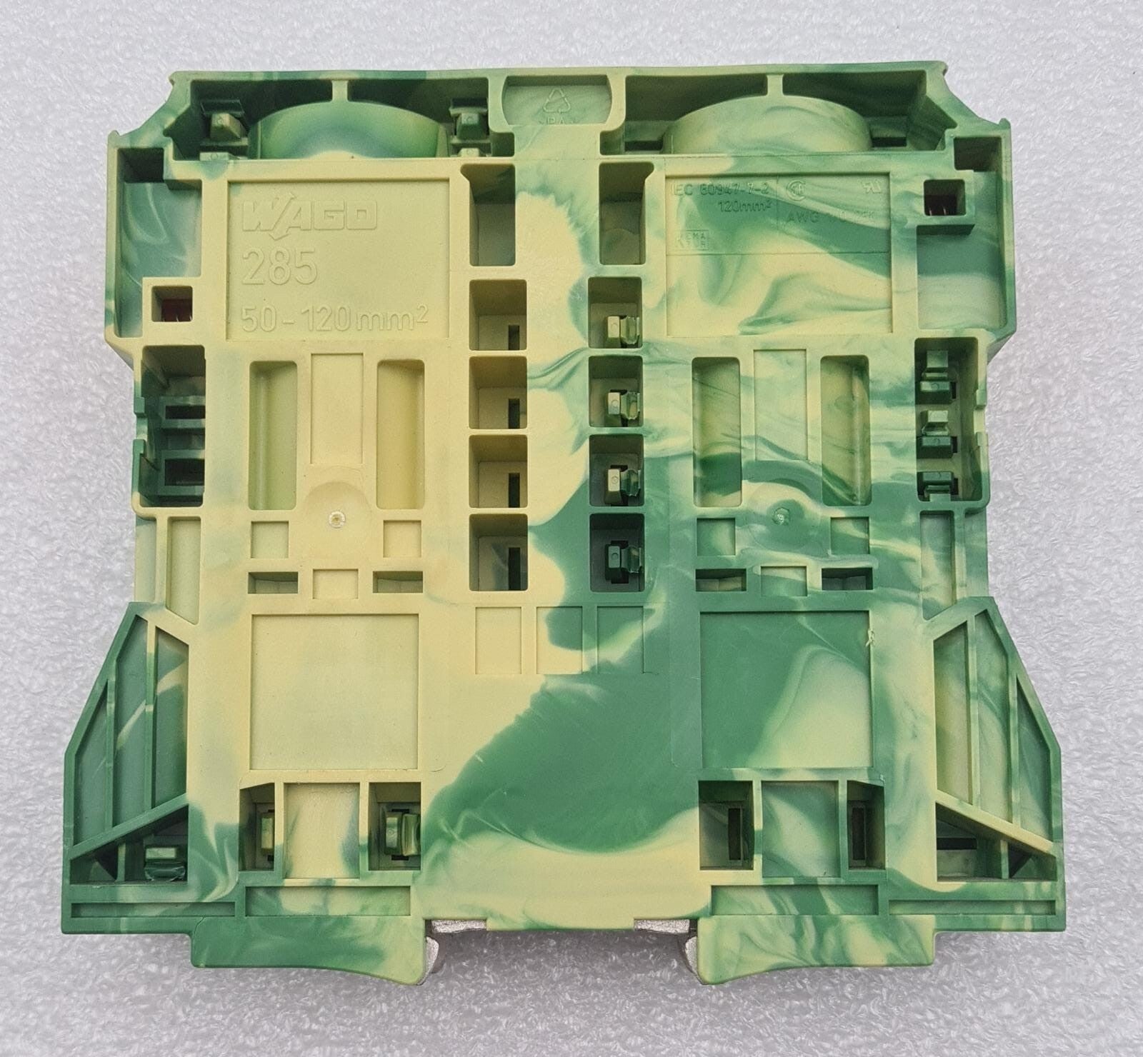 WAGO 285 20-120mm 0285-1187 IEC 60947-7-2 DIN Rail Mount Terminal Block