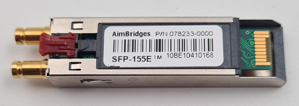 NEW - AimBridges 078233-0000 SFP-155E Transceiver Module