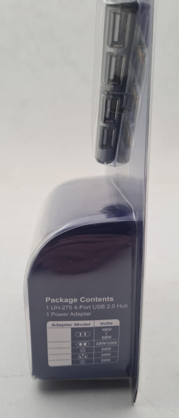 NEW - ATEN UH-275 4-Port USB 2.0 Hub + Power Adapter DC 5V