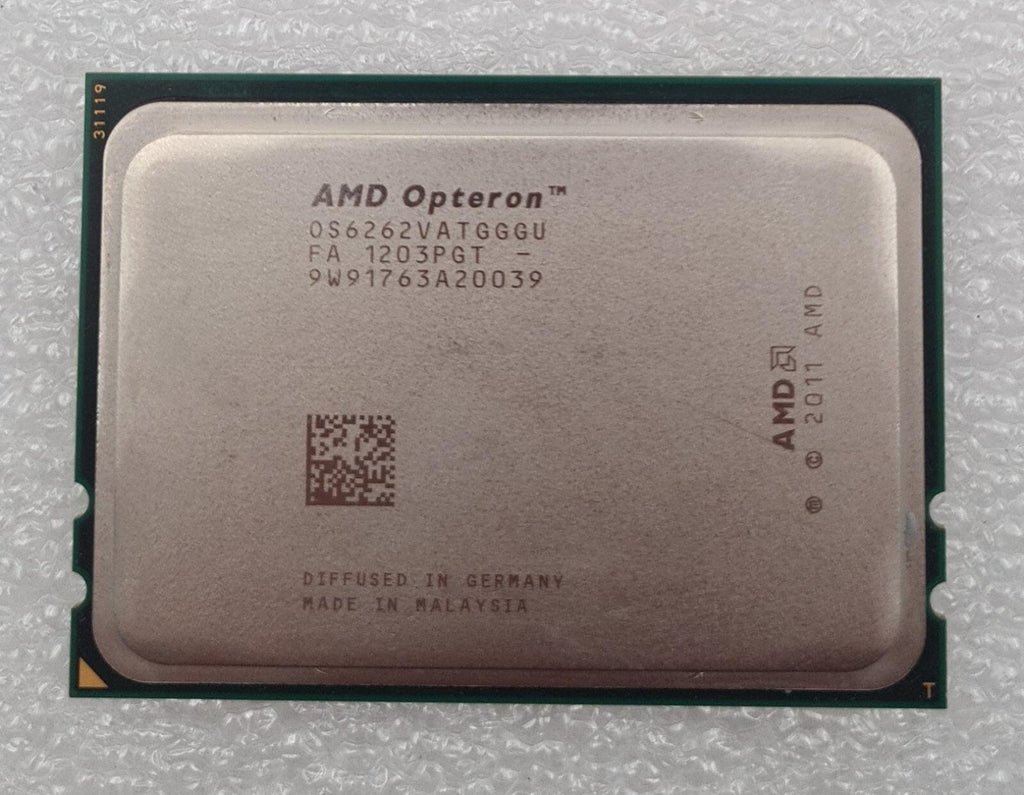 [LOT OF 2] AMD Opteron OS6262VATGGGU 16-CORE Server CPU Processor OS6262