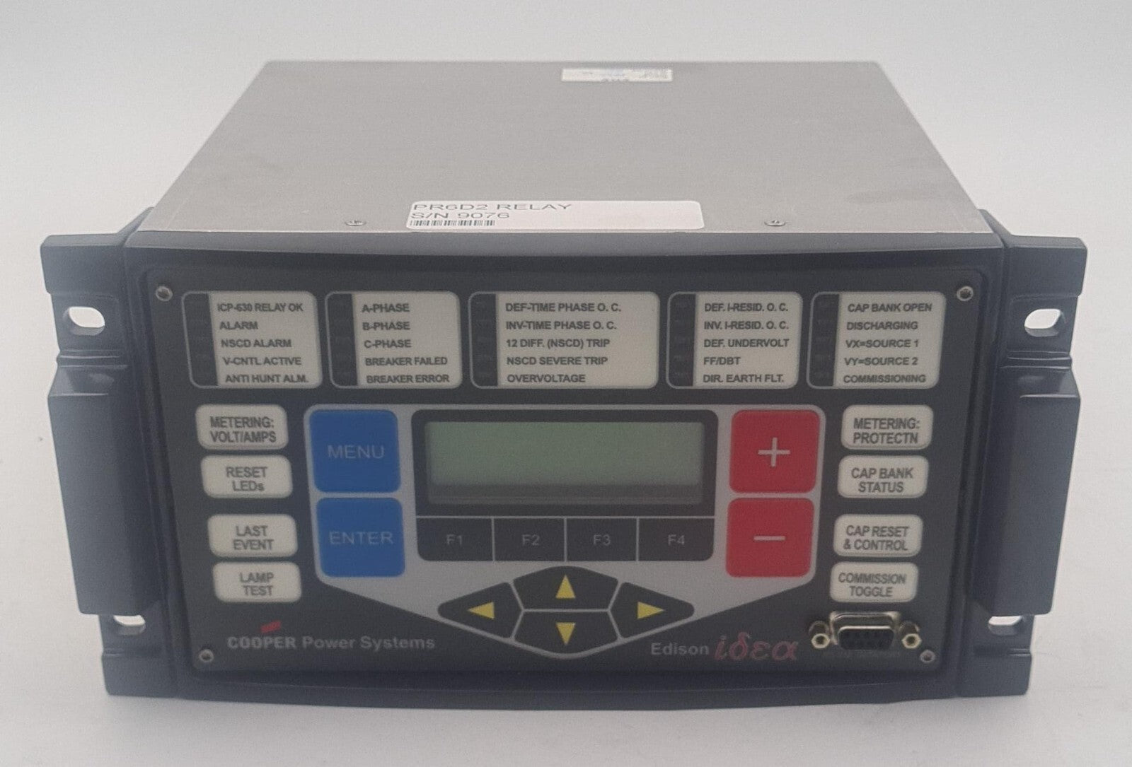 COOPER Power Systems Edison idea PR6D2 RELAY PR6D2C63E2113S 240VAC iDP-210