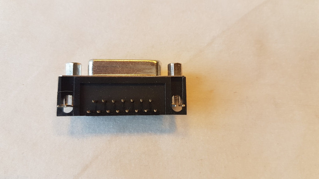 Conec Connector D Sub 15 Pin Female Pcb R 302A11259X El 00068 Ex Lot Of 30