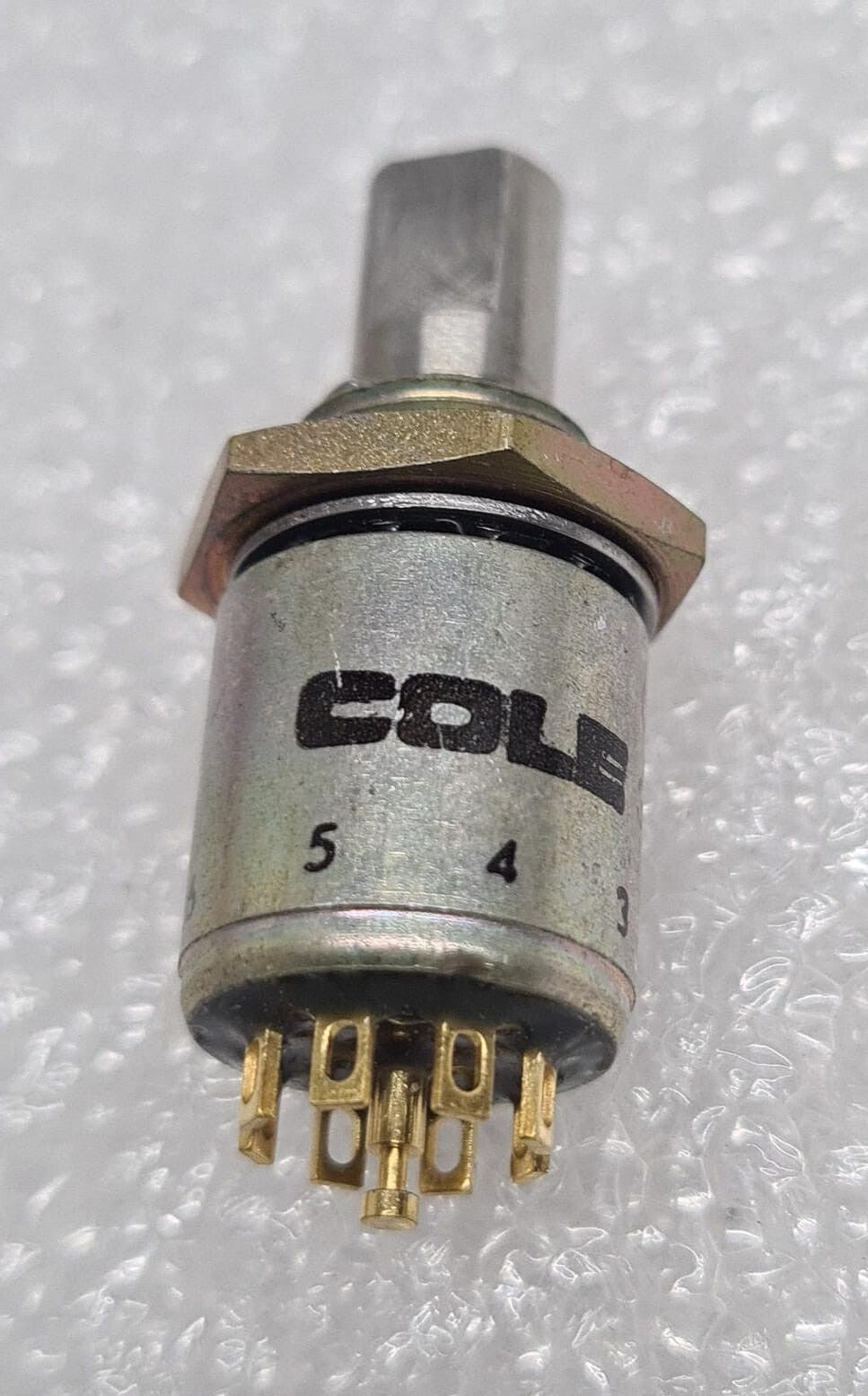 [LOT OF 7] NEW - COLE 31946 1845-102PQ Enclosed Rotary Switch