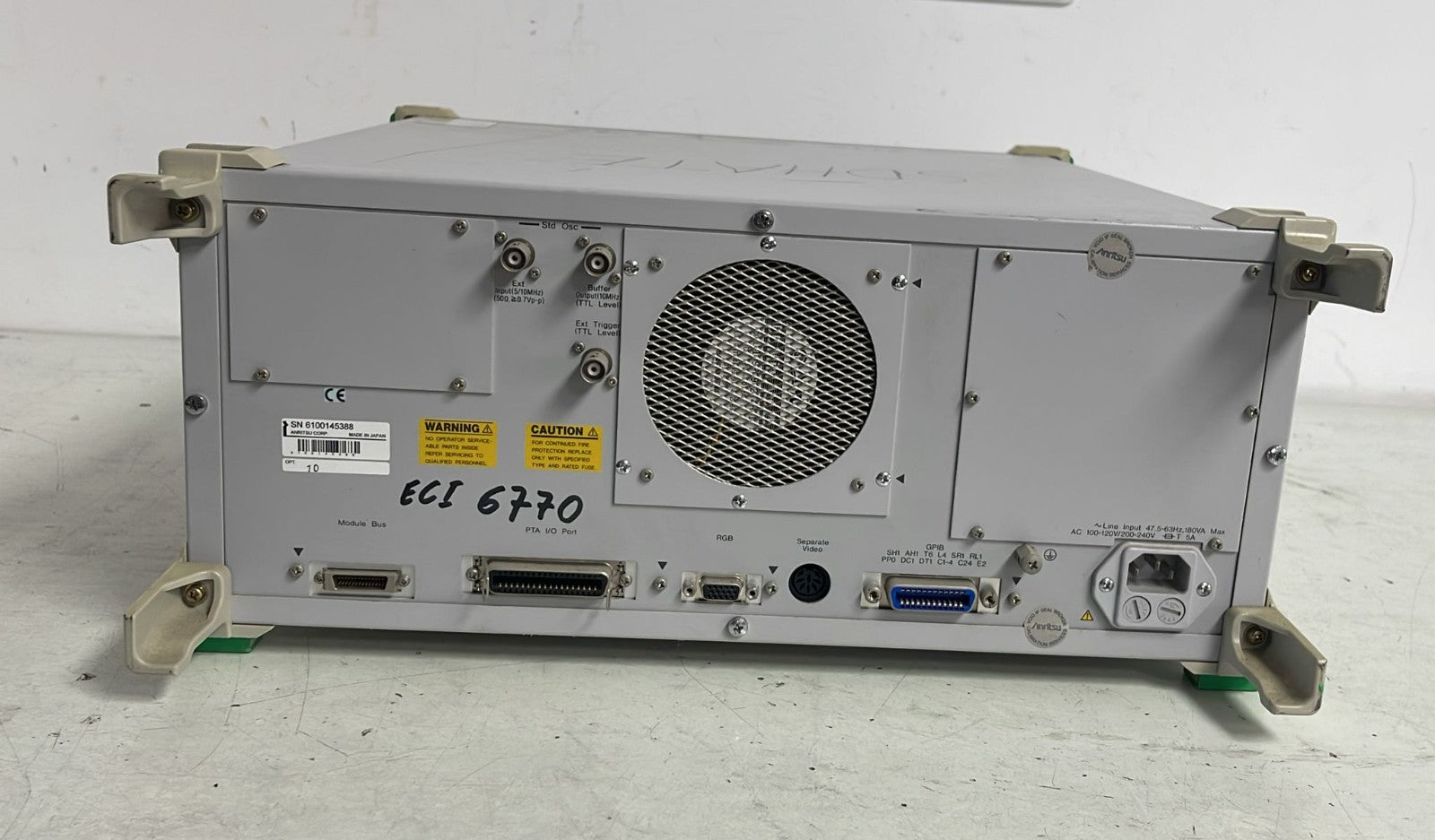 Anritsu MS4630B Network Analyzer 10Hz-300MHz