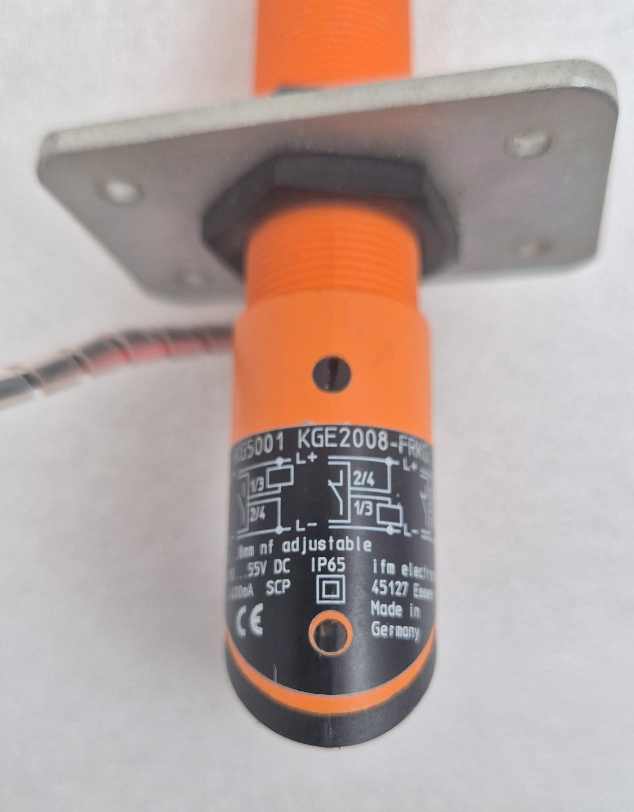 Ifm Capacitive Sensor KG5001 KGE2008-FRKG With Wiring