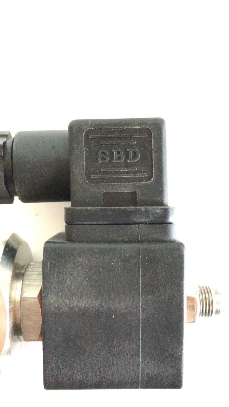 GEM Operated solenoid coil valve 7 bar rmf23-ss06