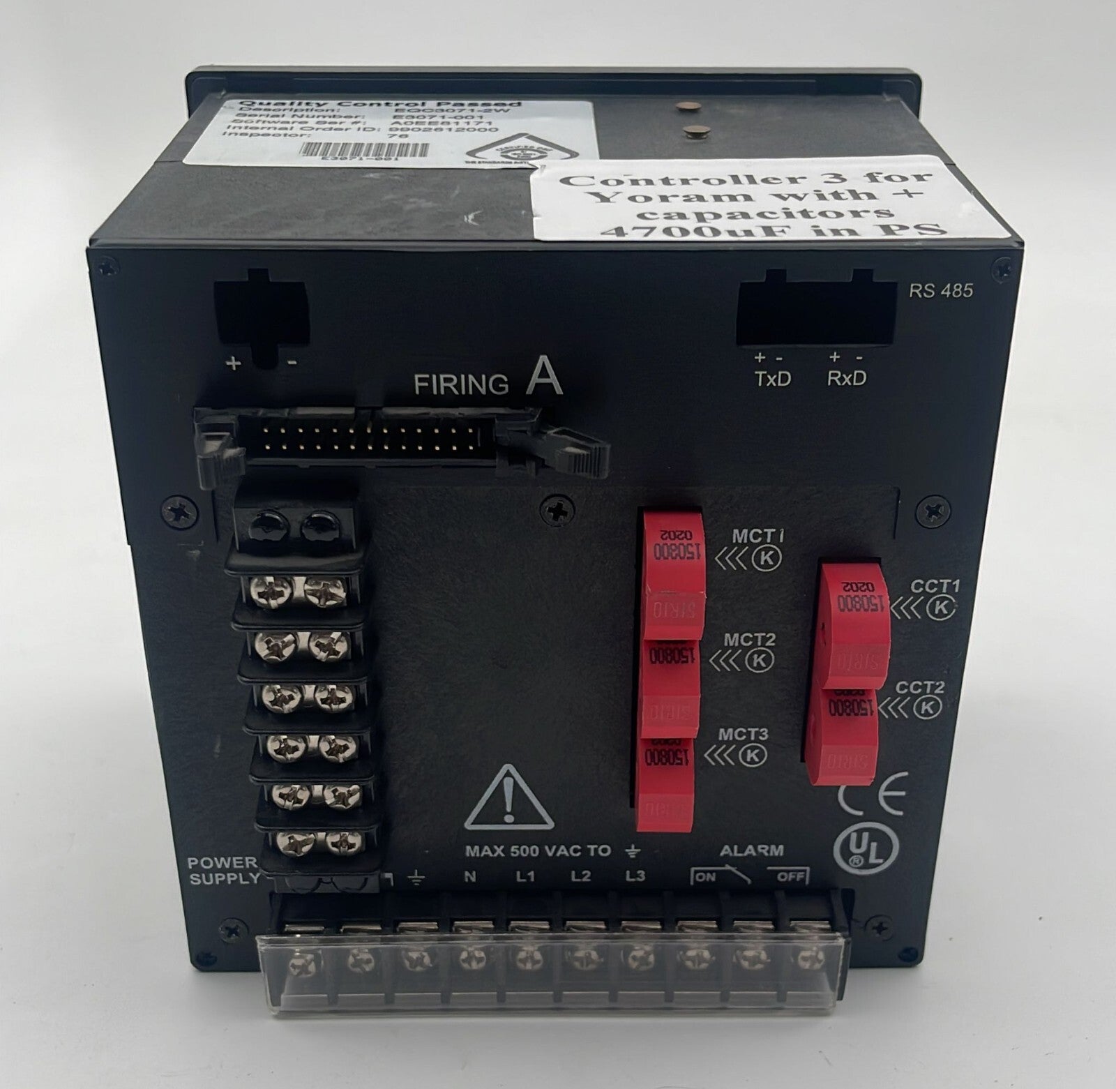 Elspec EQC3071-2W Power Supply Equalizer  SUE-3071-2073 230v 50/60 Hz **AS IS