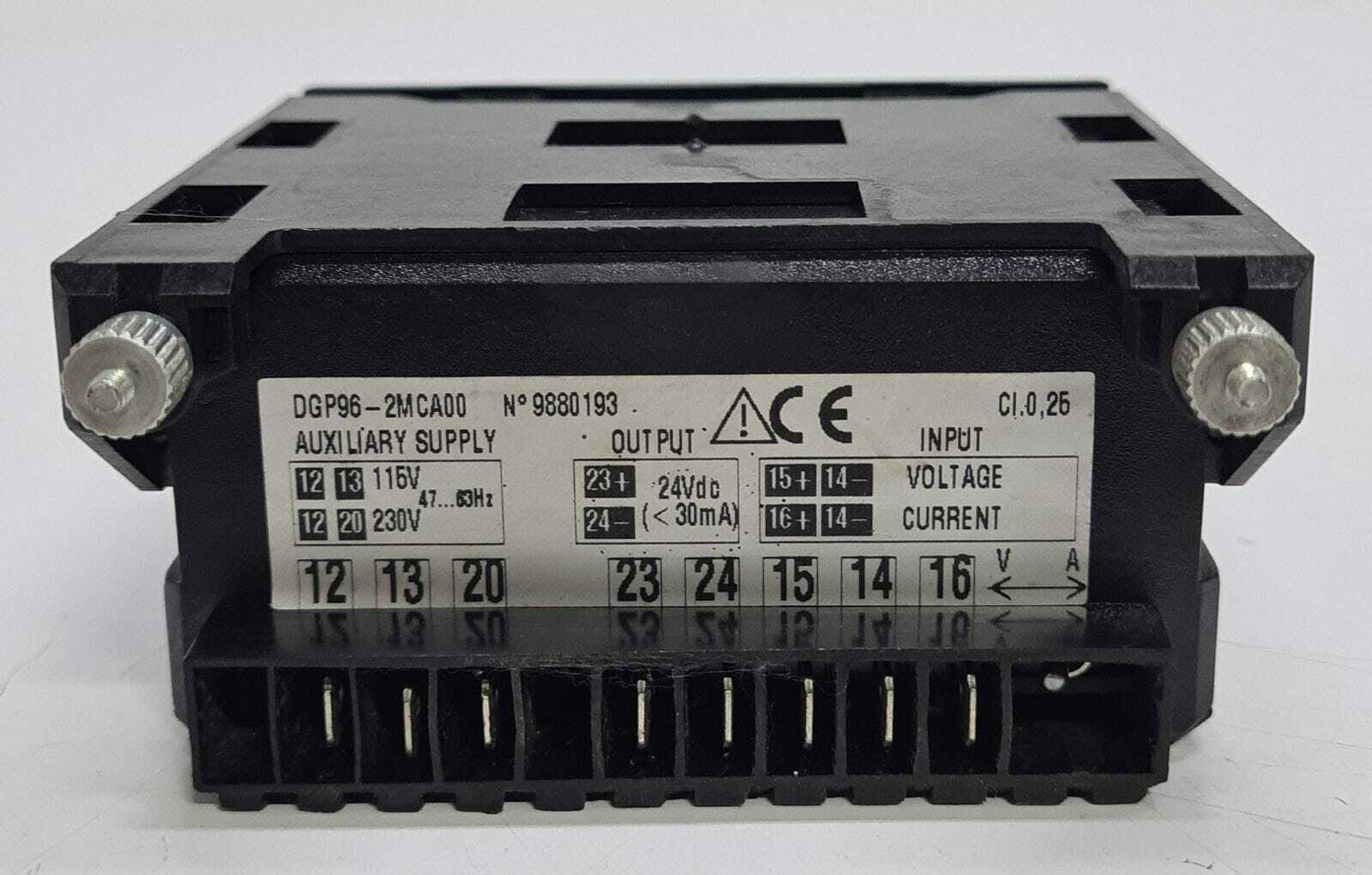 IME DGP96-2MCA00 Auxiliary Supply Digital Frequency Indicator 115/230V