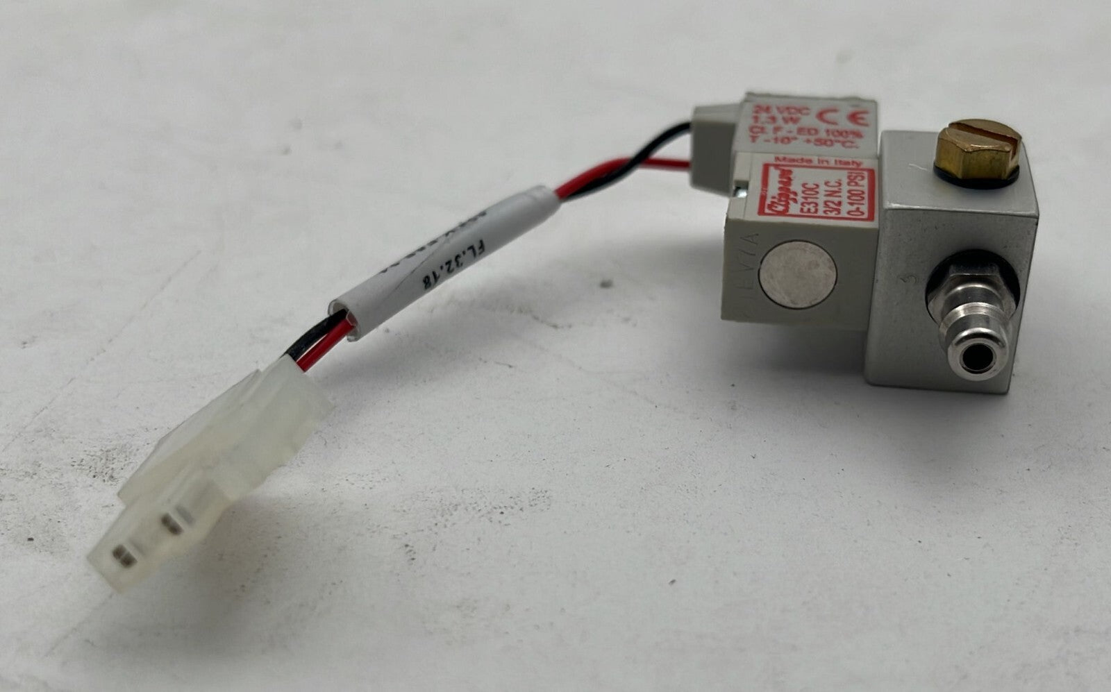 [LOT OF 6] Clippard E310C 3/2 N.C 0-100 PSI Valve