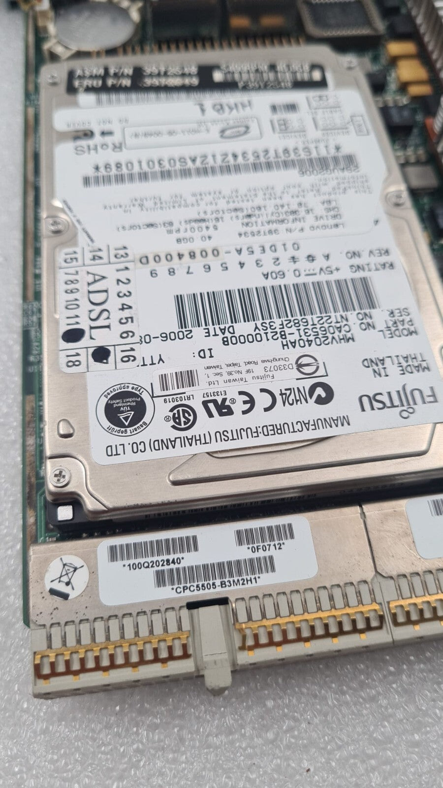 [LOT 4] *AS-IS* Performance Technologies CPC5505-B3M2H1 CompactPCI Board Module